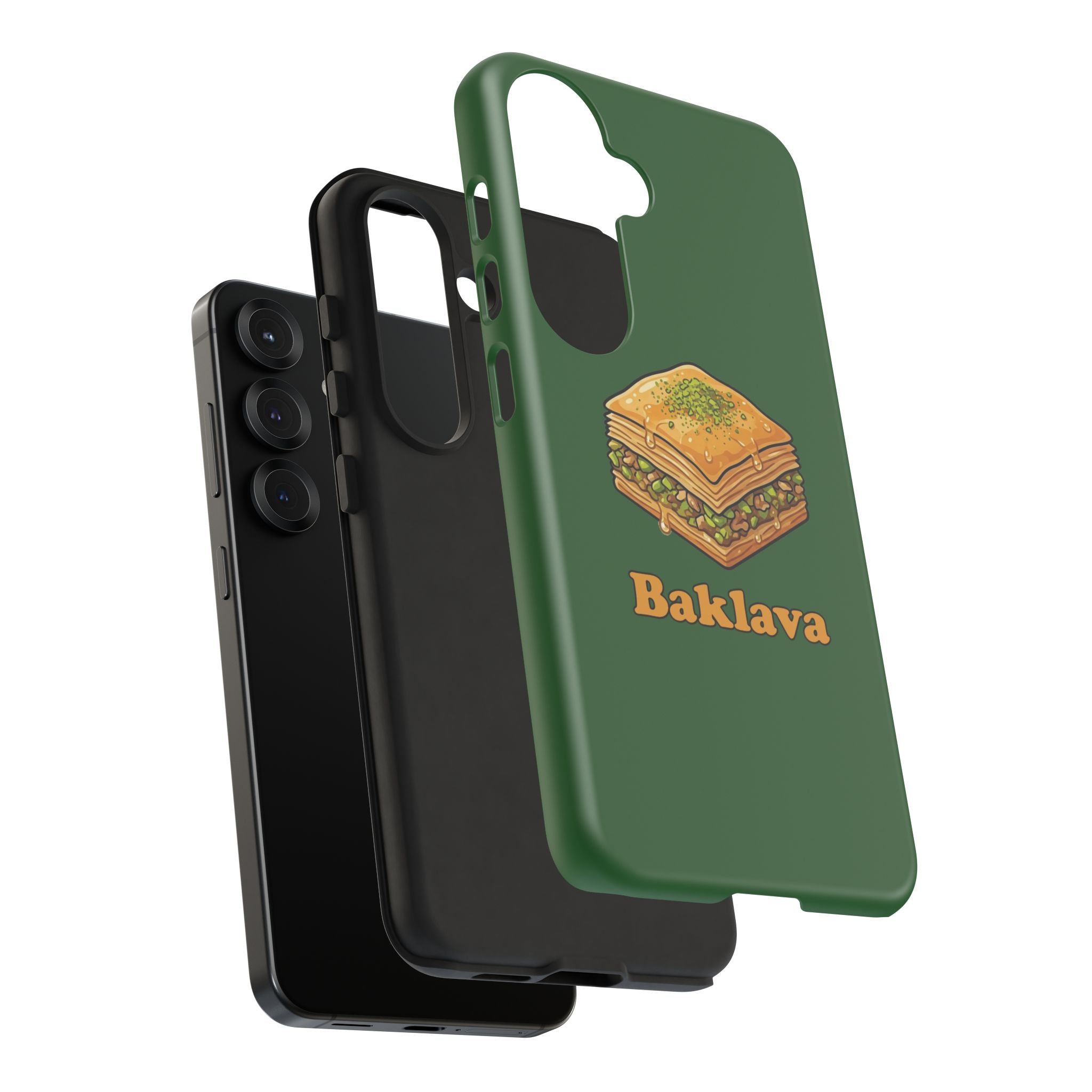Baklava Phone Case — Cute Dessert Illustration