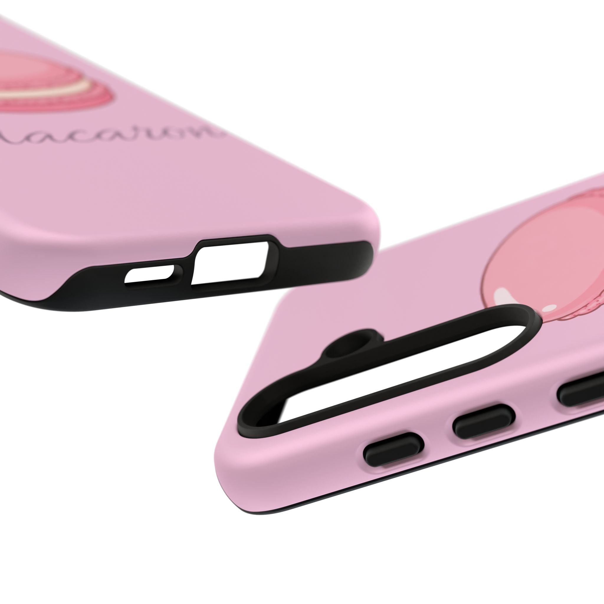 Macaron Phone Case — Cute Dessert Illustration