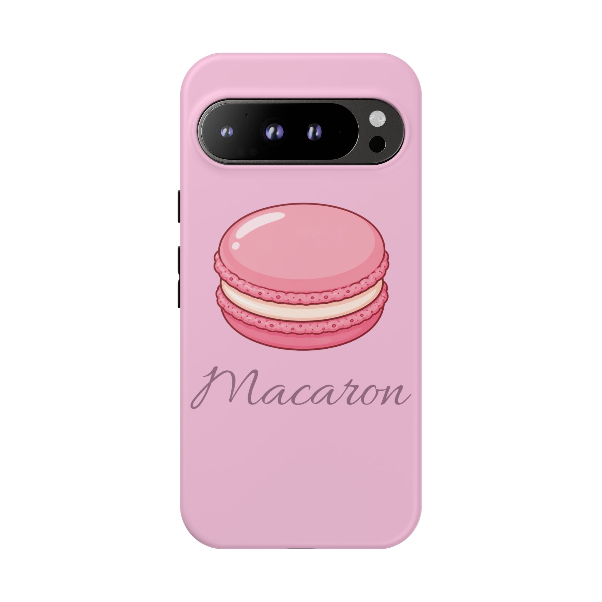 Macaron Phone Case — Cute Dessert Illustration