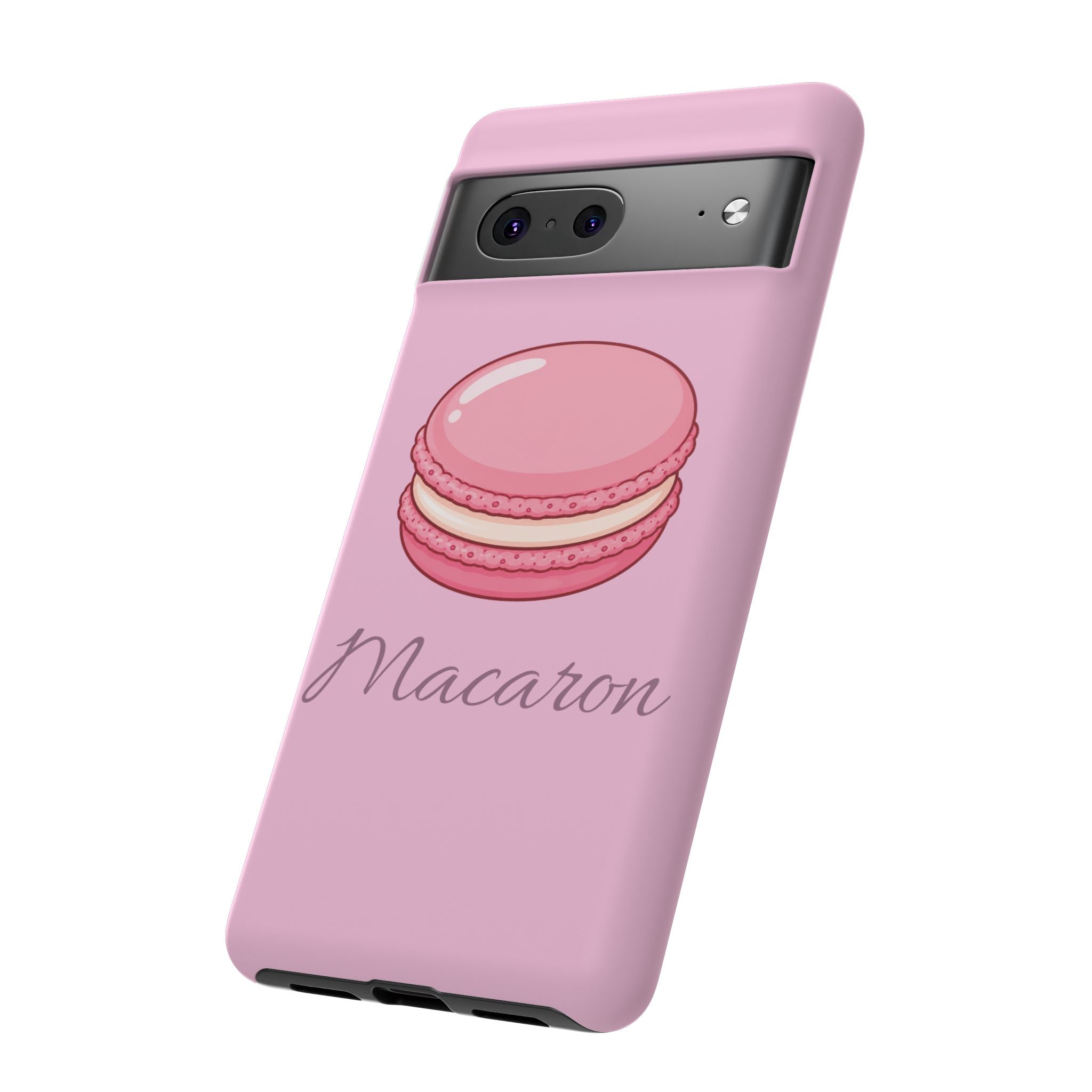 Macaron Phone Case — Cute Dessert Illustration