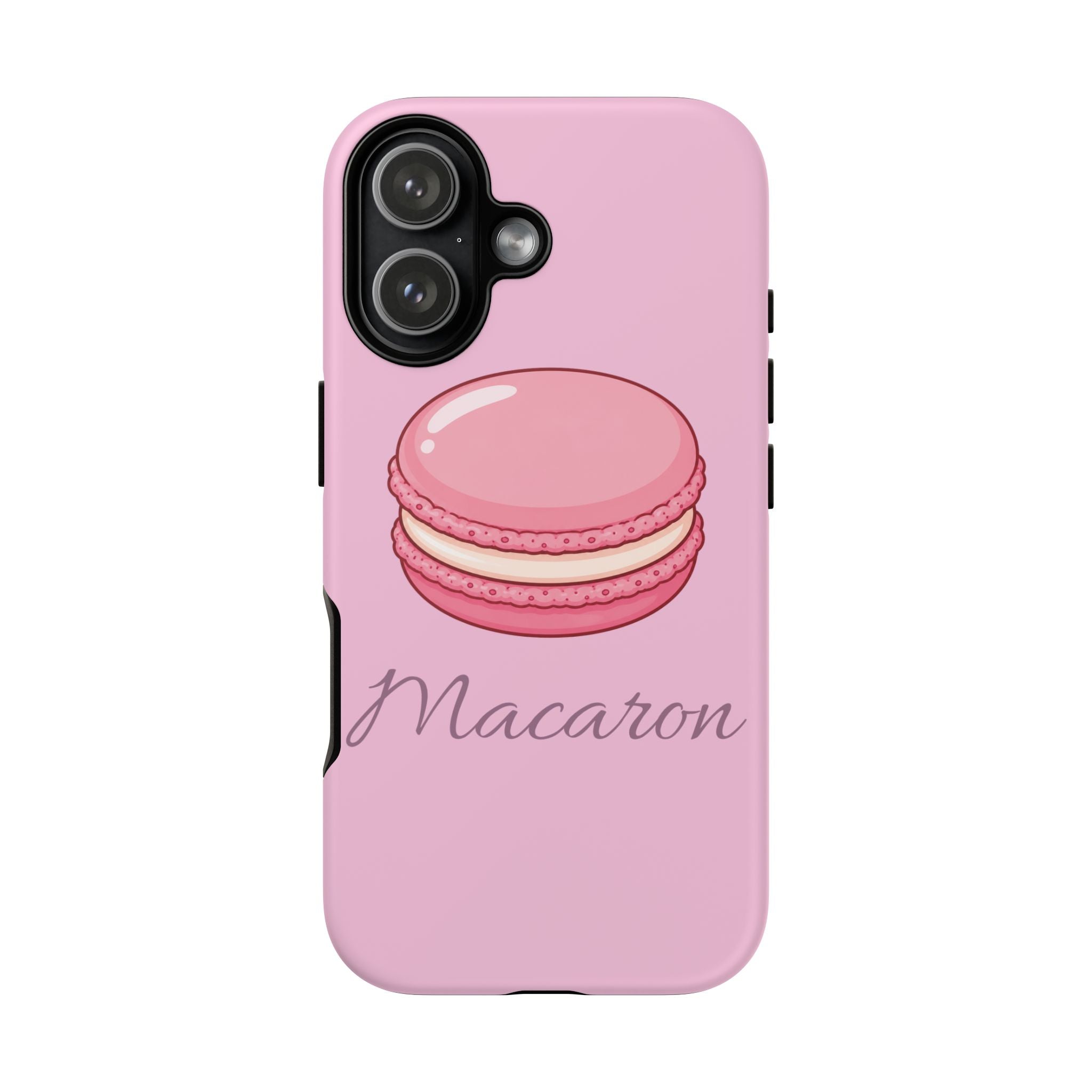 Macaron Phone Case — Cute Dessert Illustration