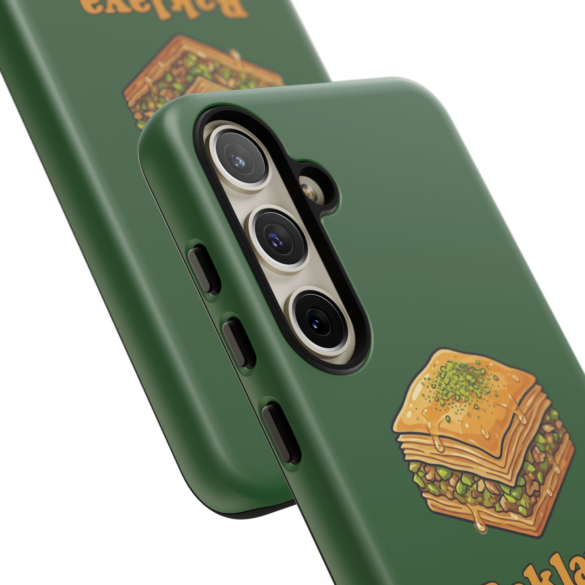Baklava Phone Case — Cute Dessert Illustration