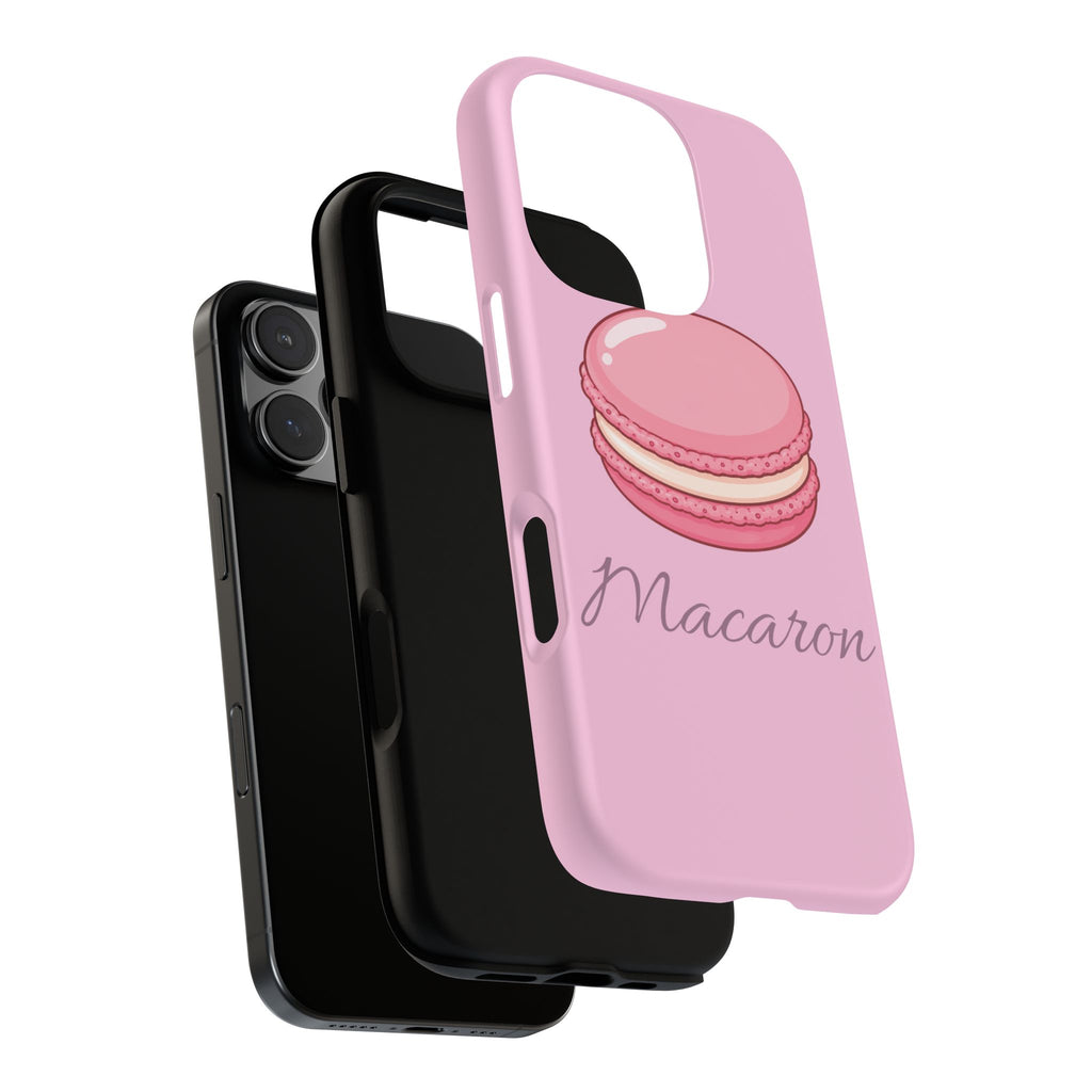 Macaron Phone Case — Cute Dessert Illustration