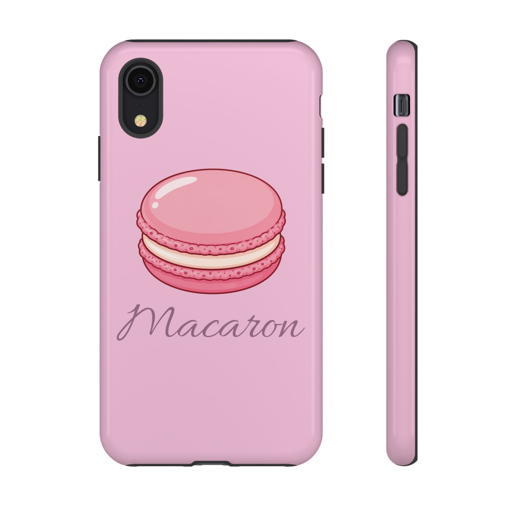 Macaron Phone Case — Cute Dessert Illustration