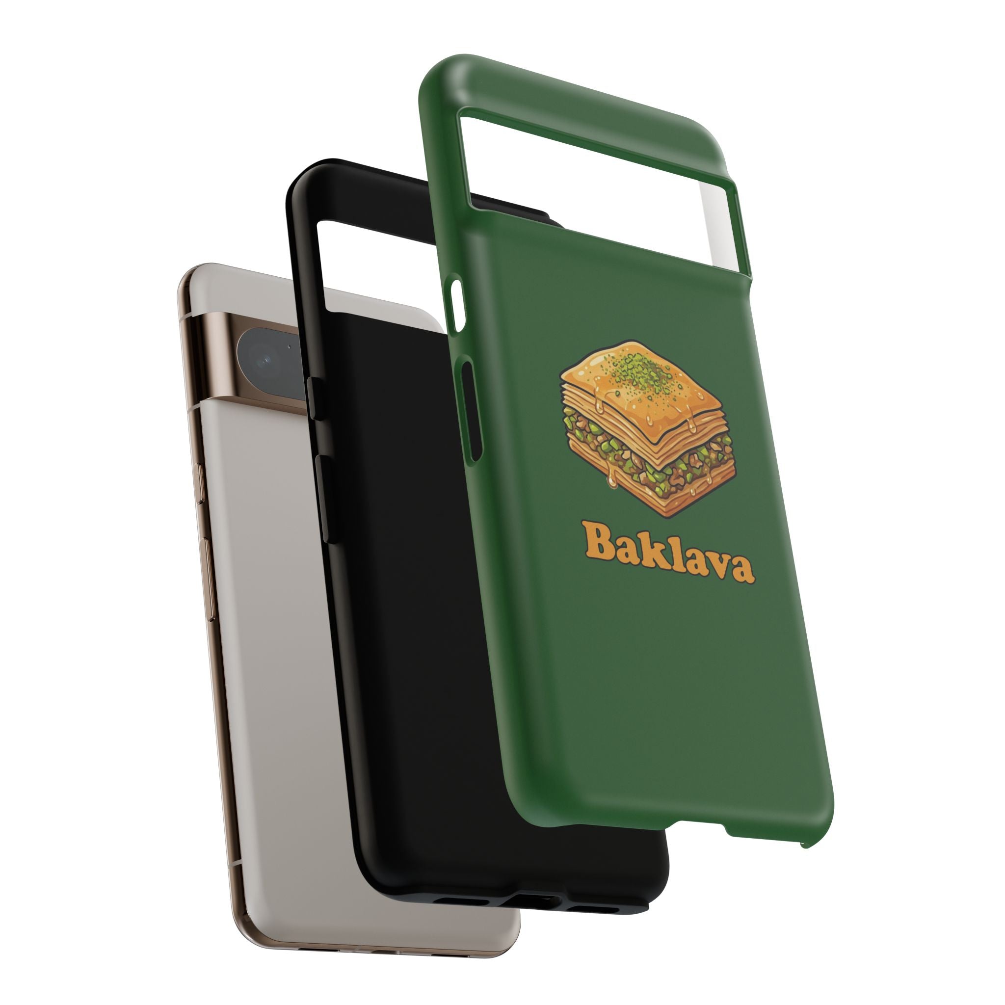 Baklava Phone Case — Cute Dessert Illustration