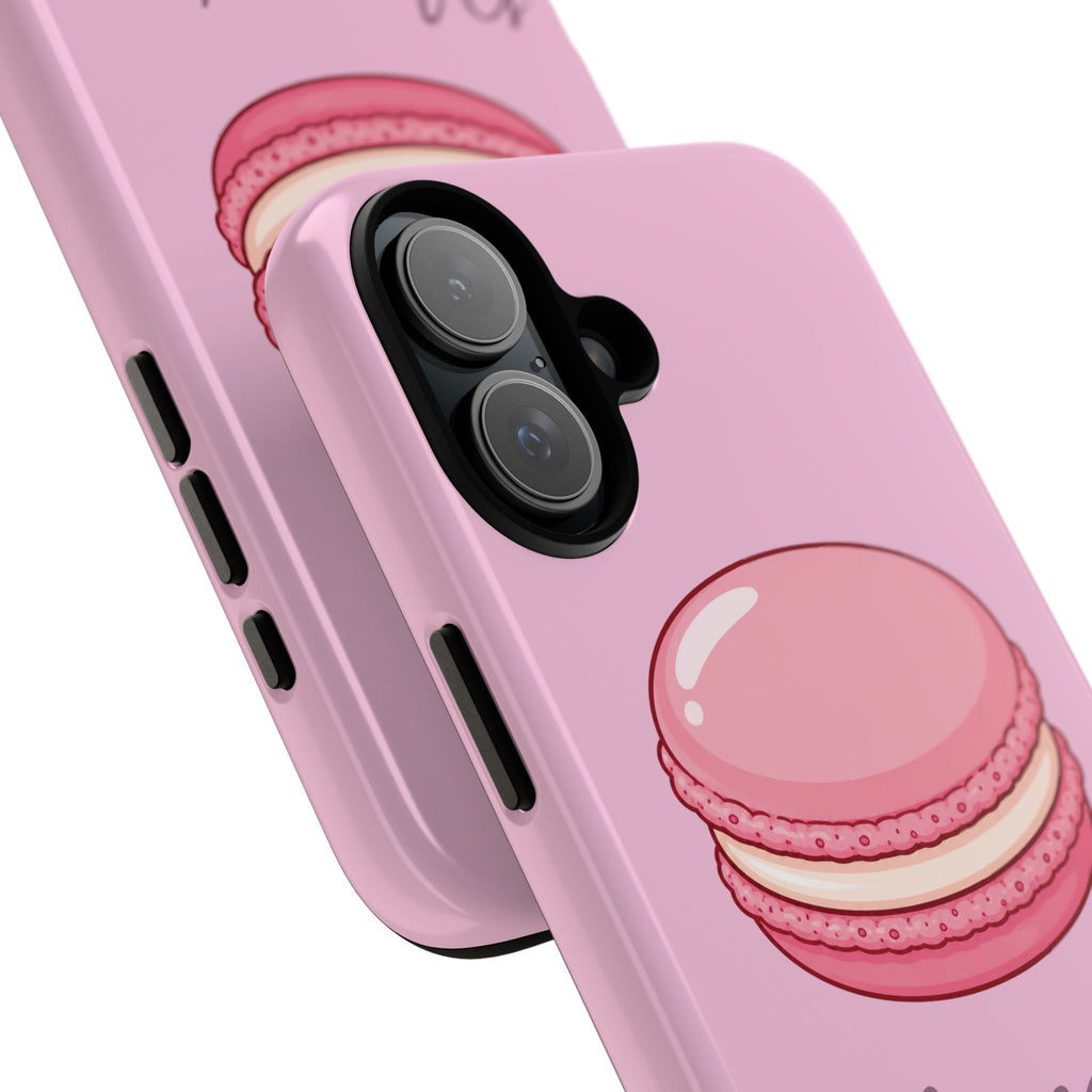 Macaron Phone Case — Cute Dessert Illustration