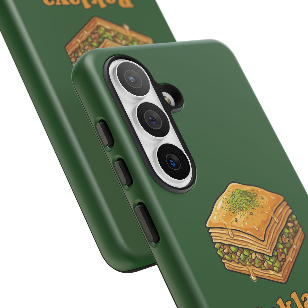 Baklava Phone Case — Cute Dessert Illustration