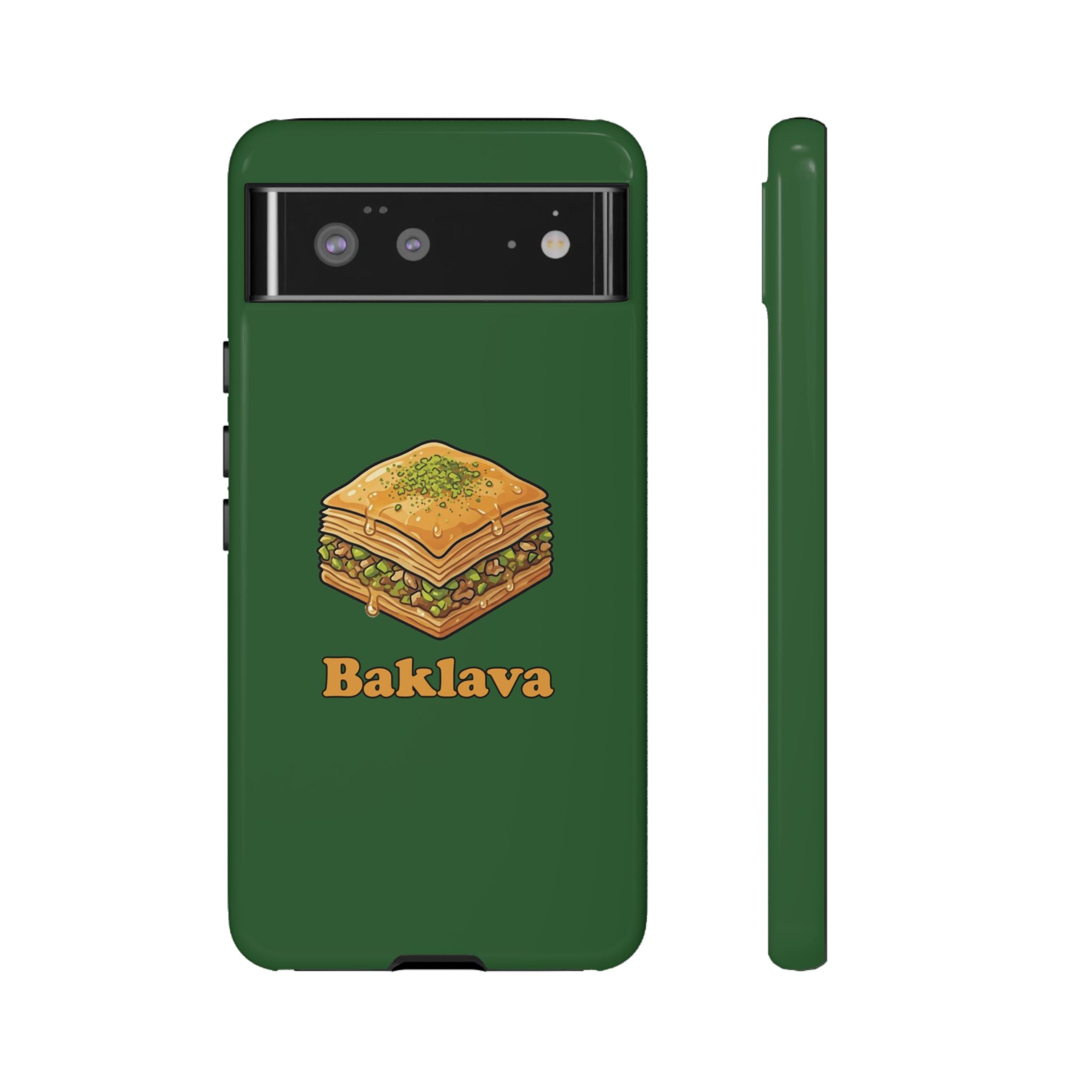 Baklava Phone Case — Cute Dessert Illustration