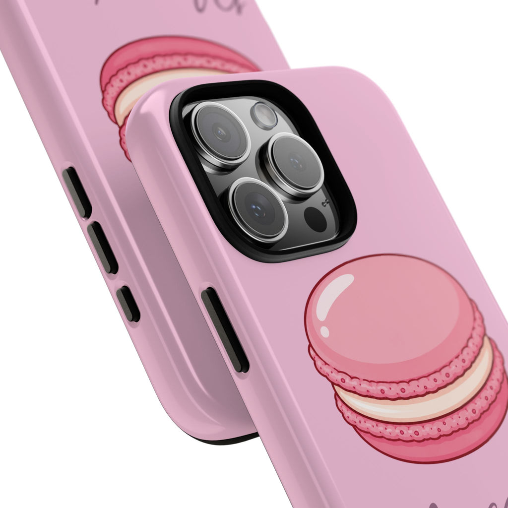 Macaron Phone Case — Cute Dessert Illustration