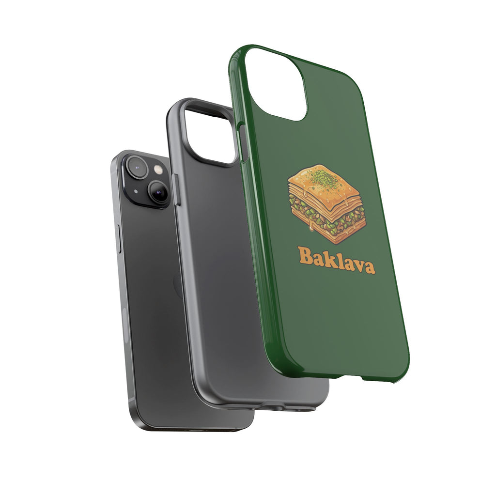 Baklava Phone Case — Cute Dessert Illustration