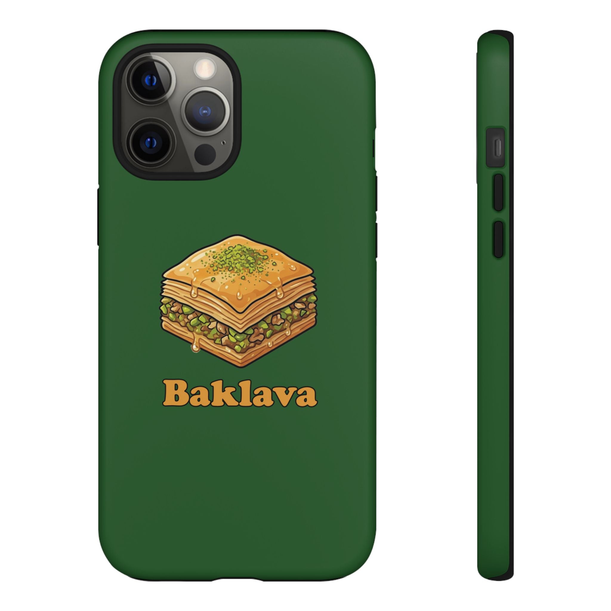 Baklava Phone Case — Cute Dessert Illustration