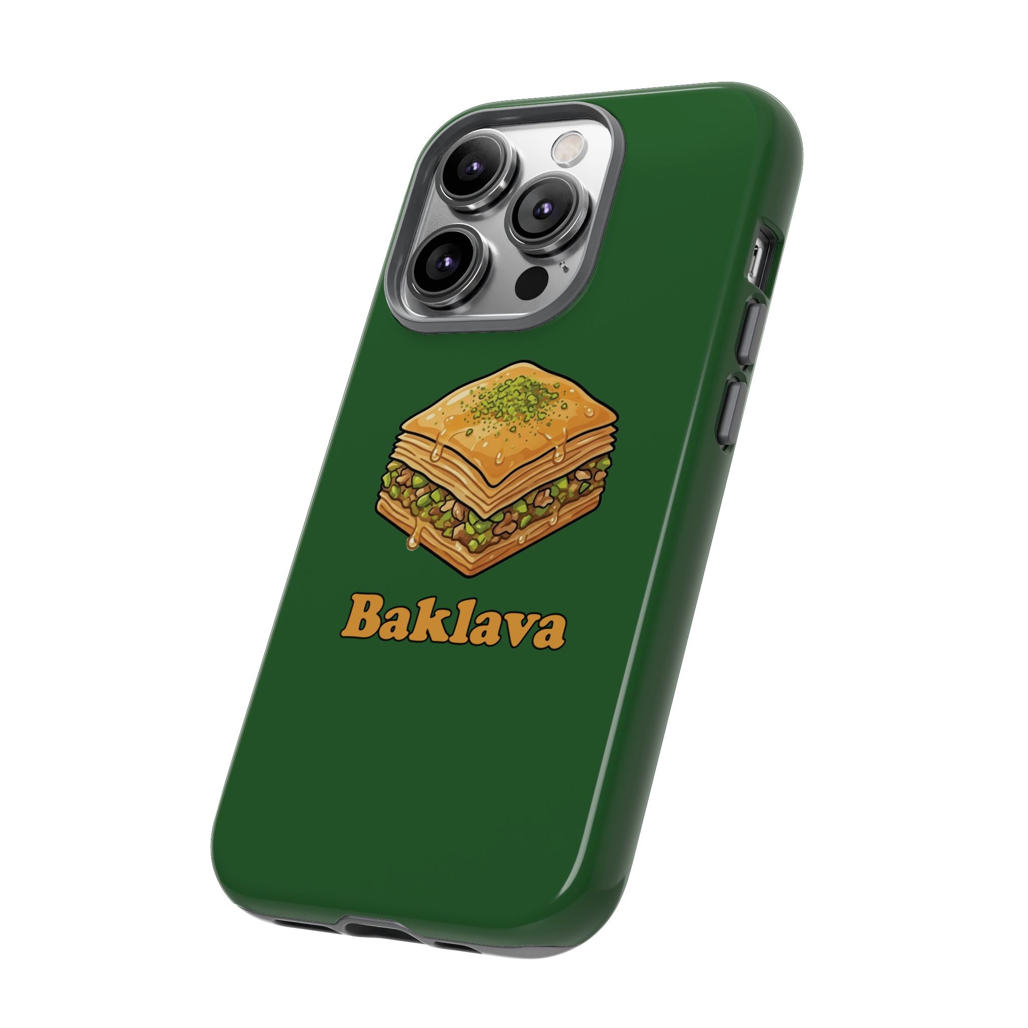 Baklava Phone Case — Cute Dessert Illustration
