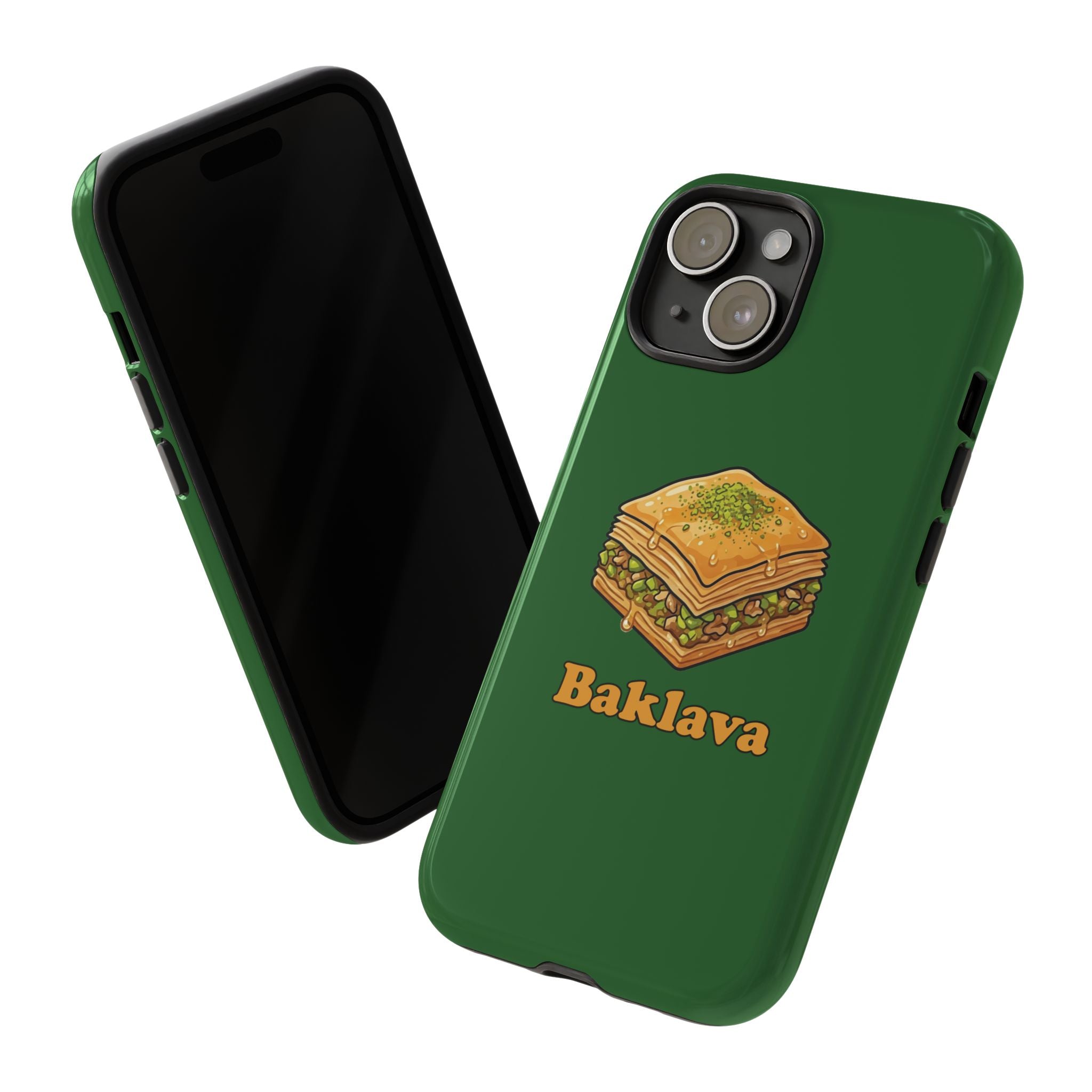 Baklava Phone Case — Cute Dessert Illustration