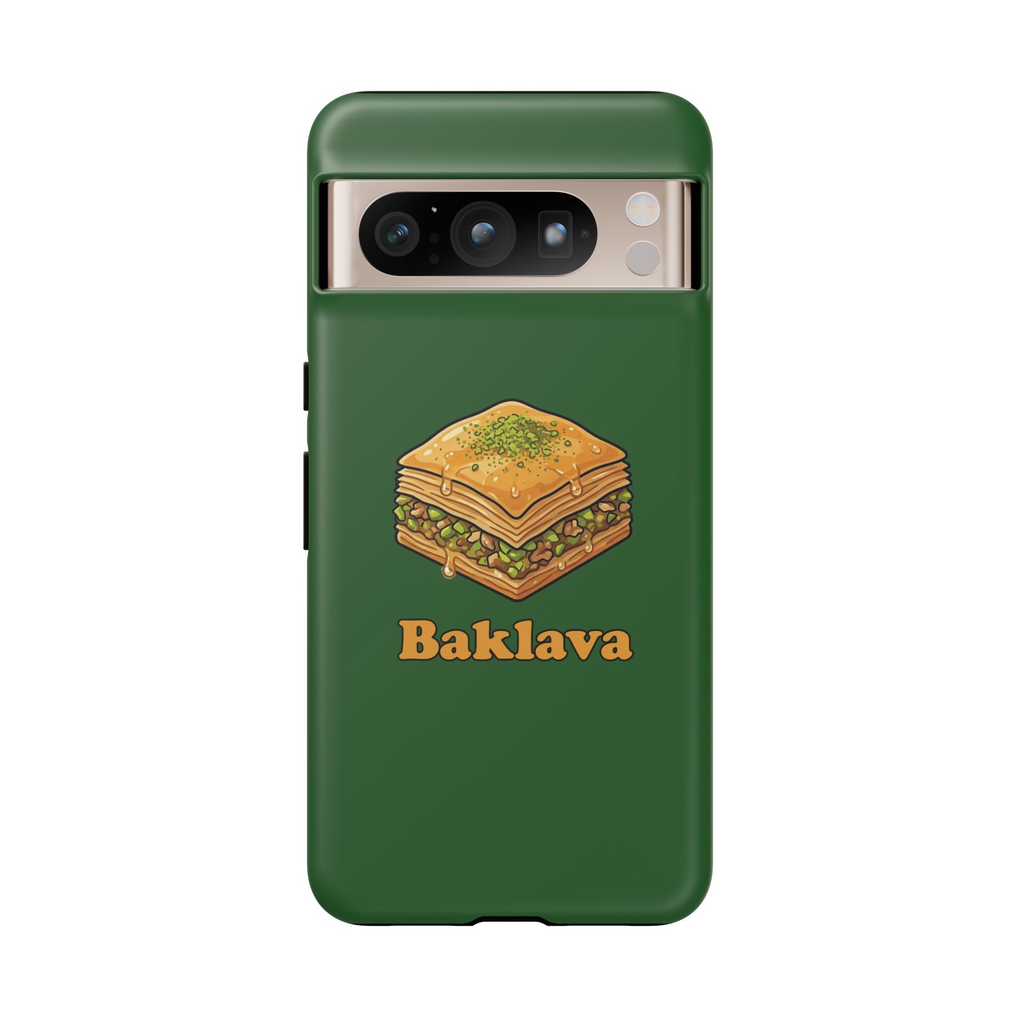 Baklava Phone Case — Cute Dessert Illustration