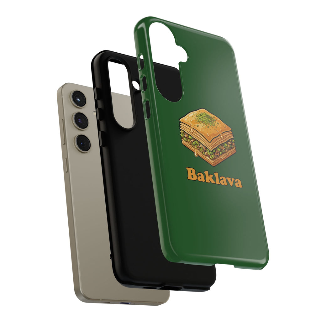 Baklava Phone Case — Cute Dessert Illustration