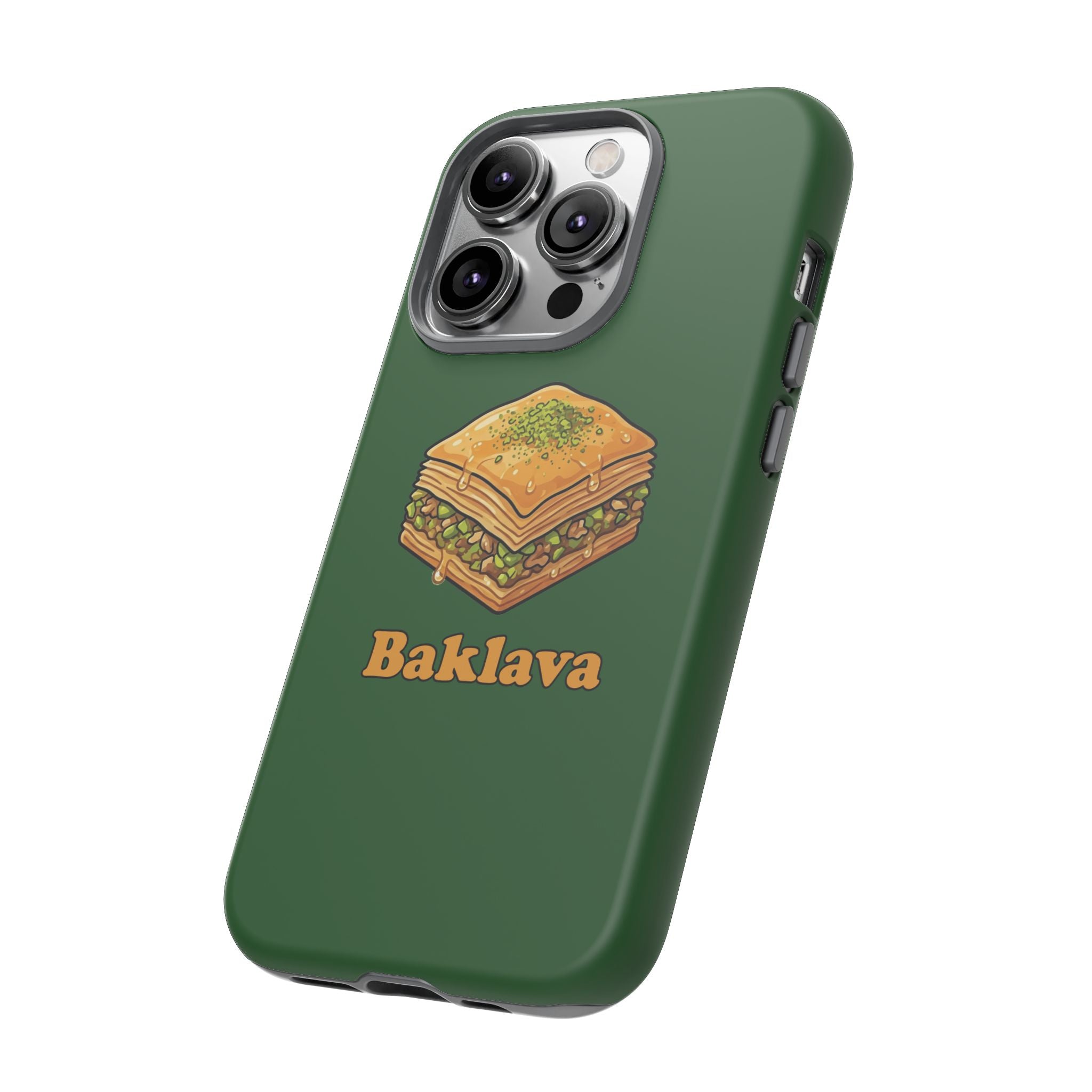Baklava Phone Case — Cute Dessert Illustration