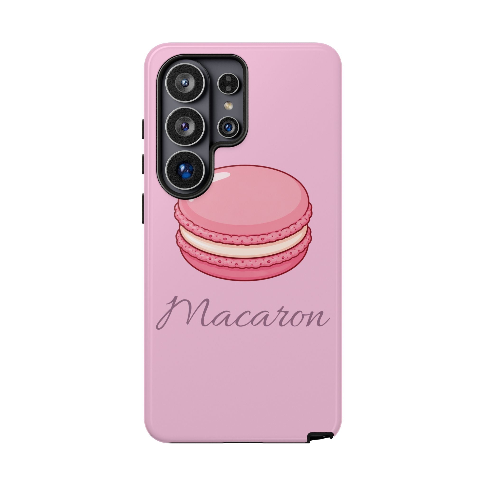 Macaron Phone Case — Cute Dessert Illustration