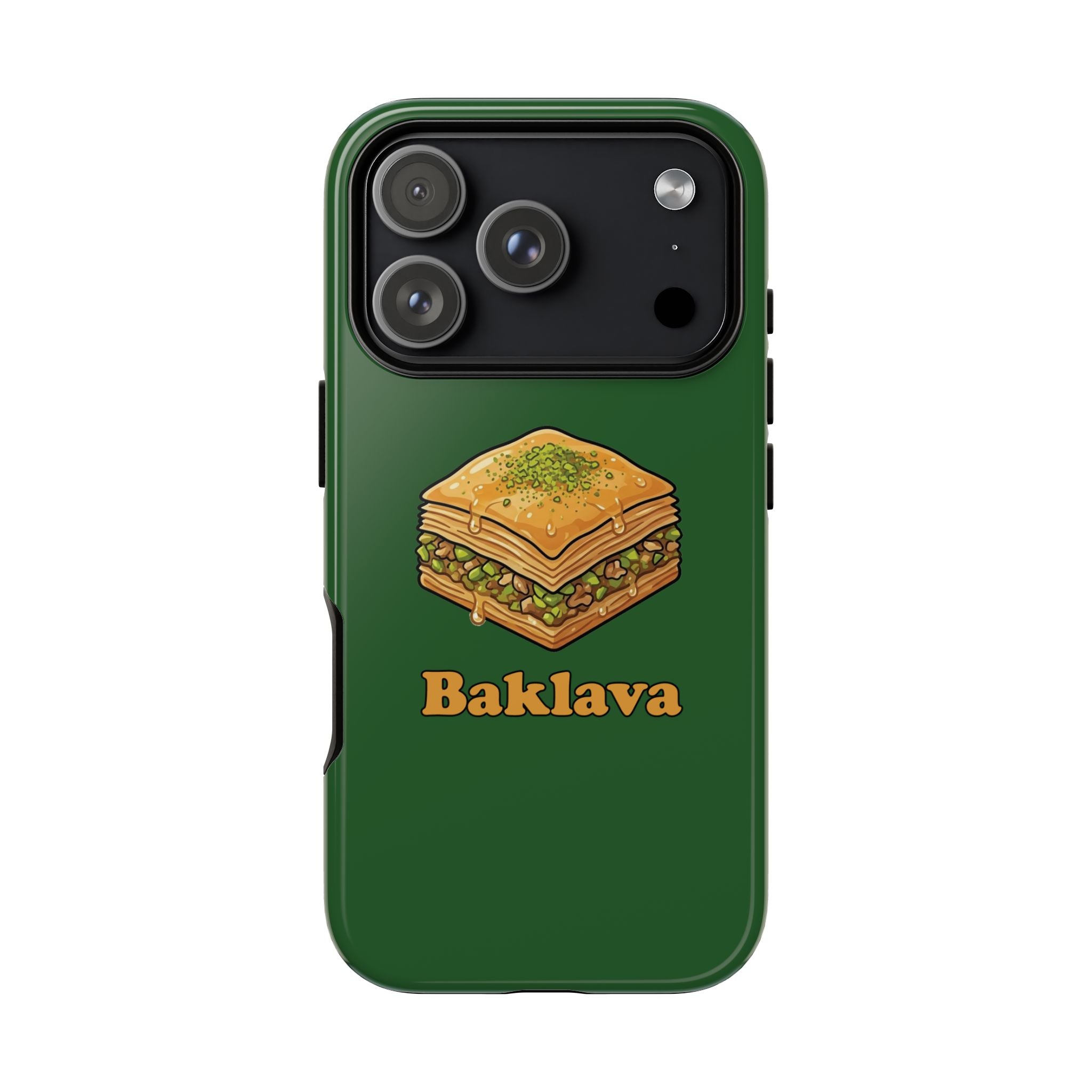 Baklava Phone Case — Cute Dessert Illustration