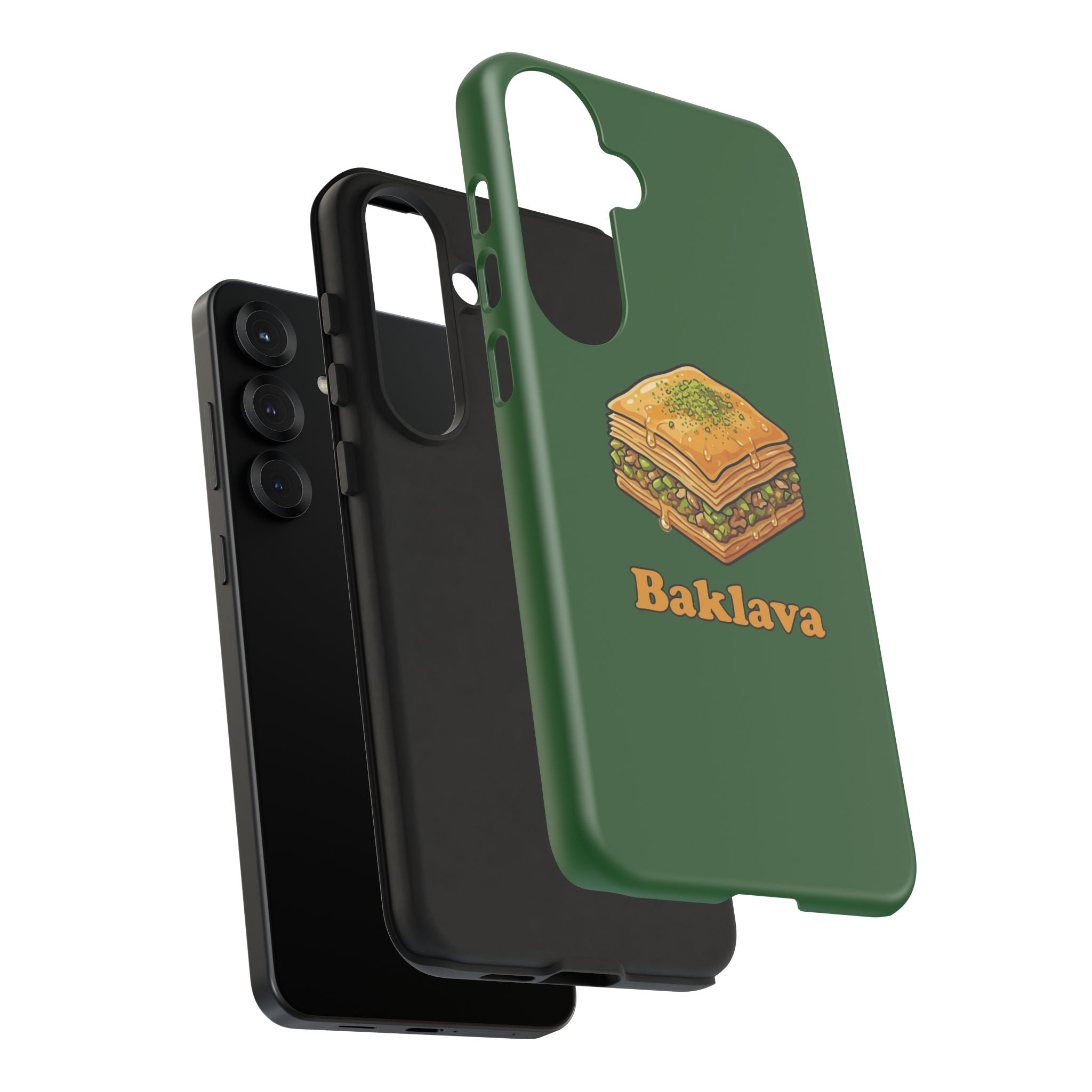 Baklava Phone Case — Cute Dessert Illustration