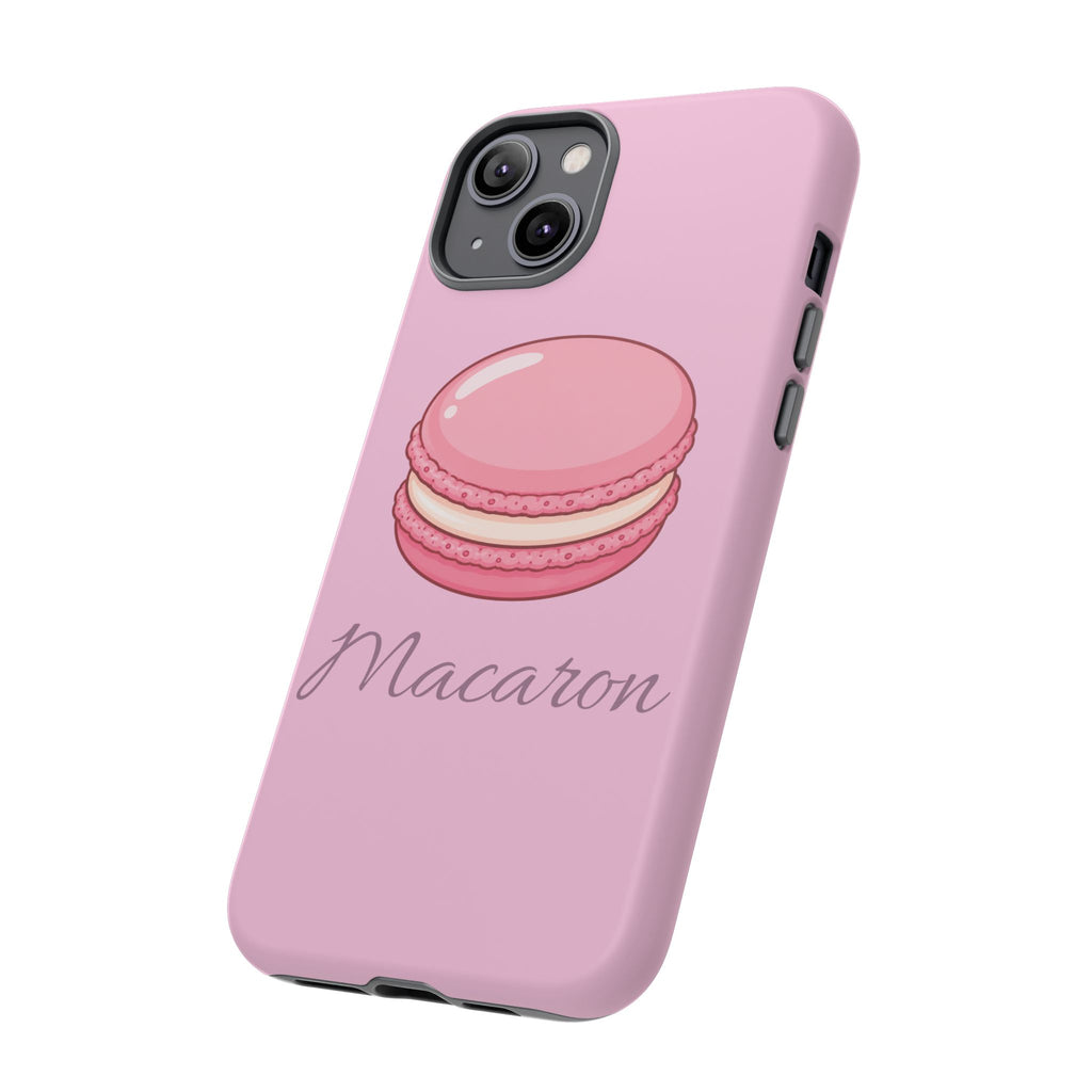 Macaron Phone Case — Cute Dessert Illustration