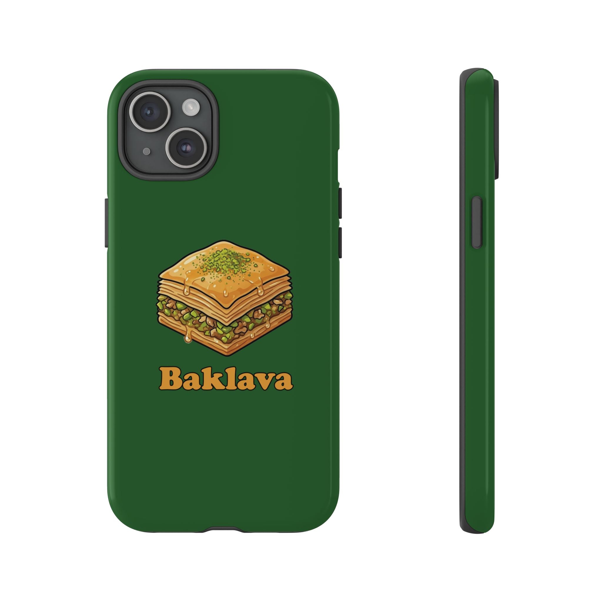 Baklava Phone Case — Cute Dessert Illustration