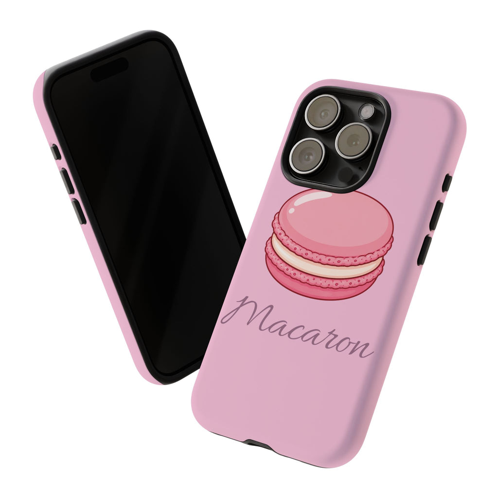 Macaron Phone Case — Cute Dessert Illustration