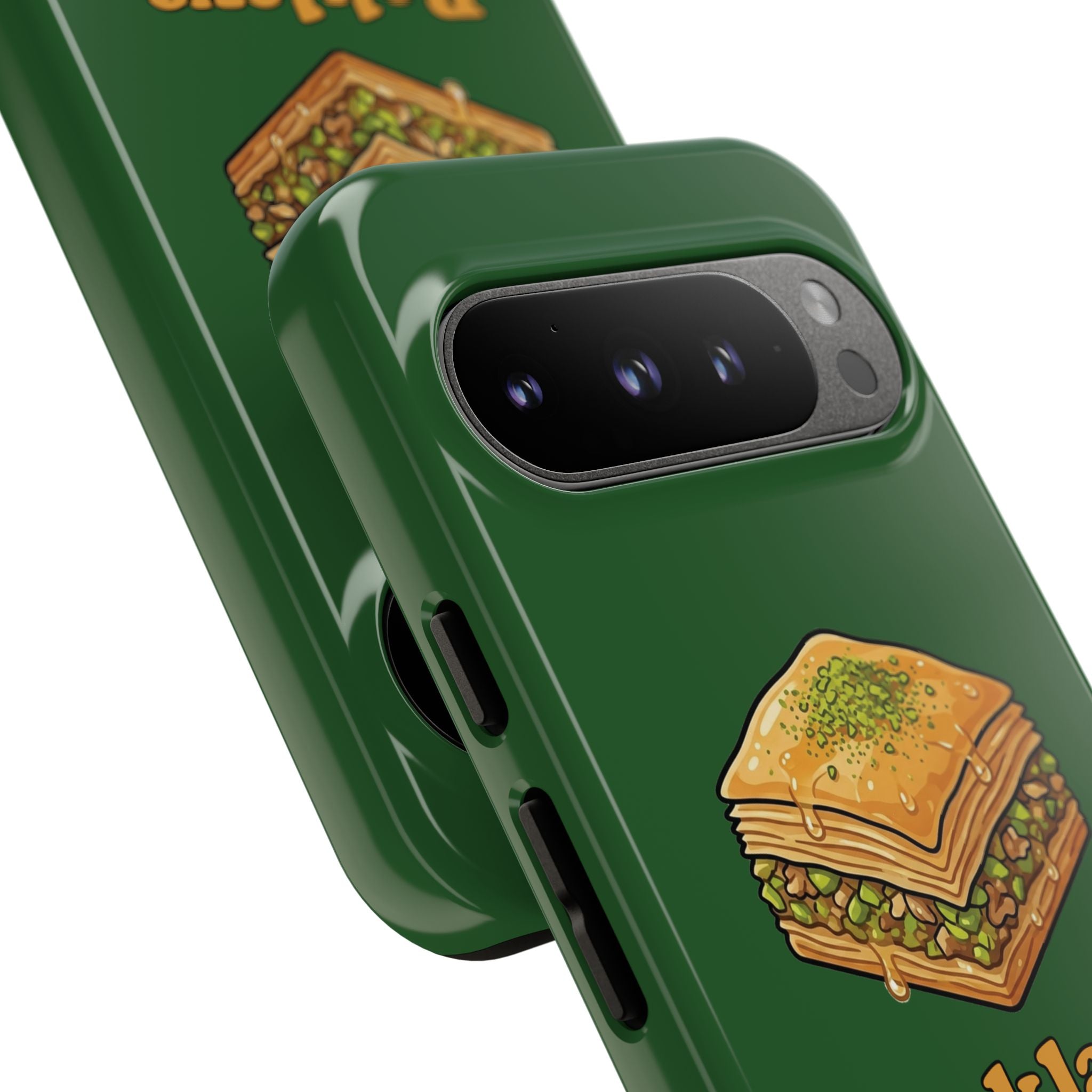 Baklava Phone Case — Cute Dessert Illustration