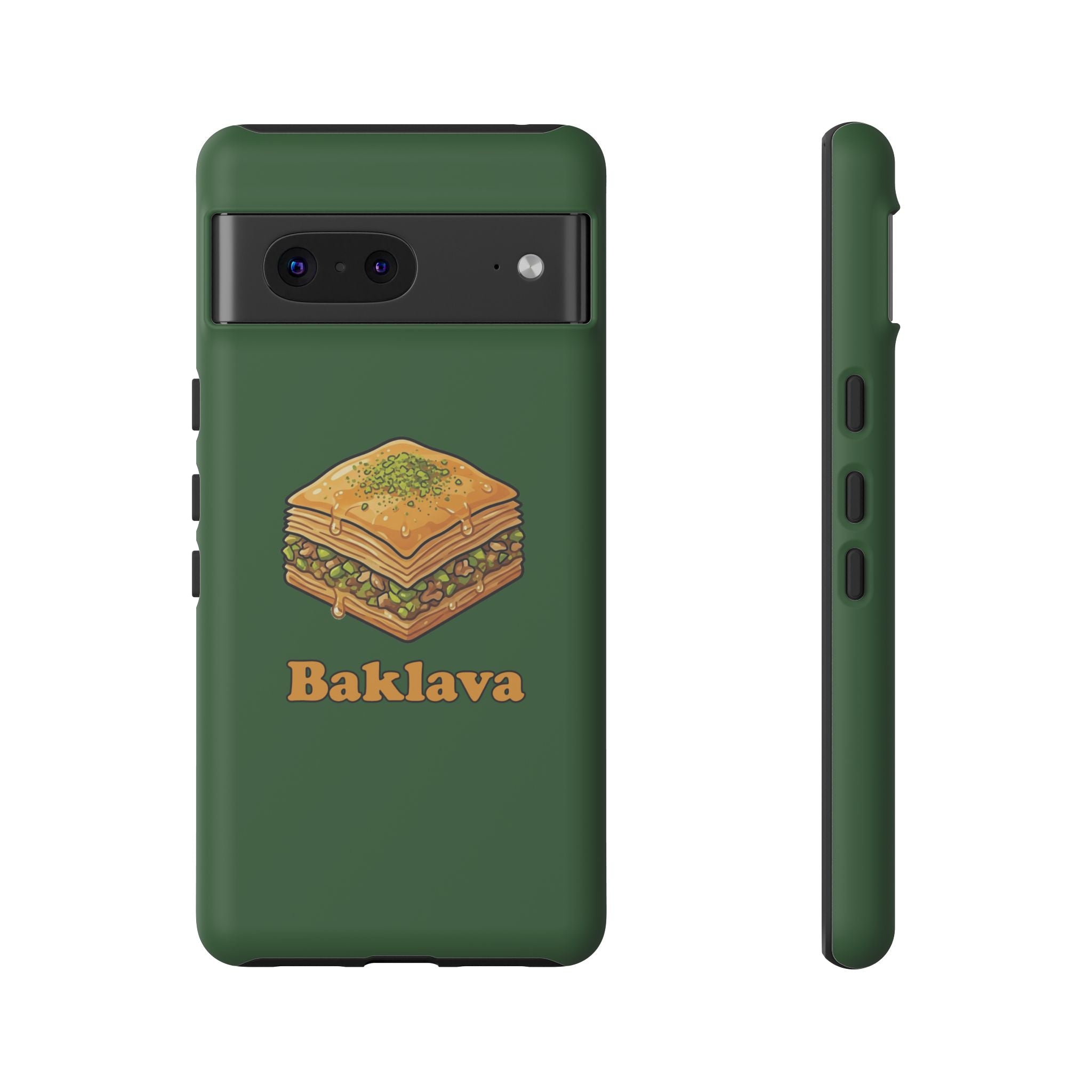 Baklava Phone Case — Cute Dessert Illustration
