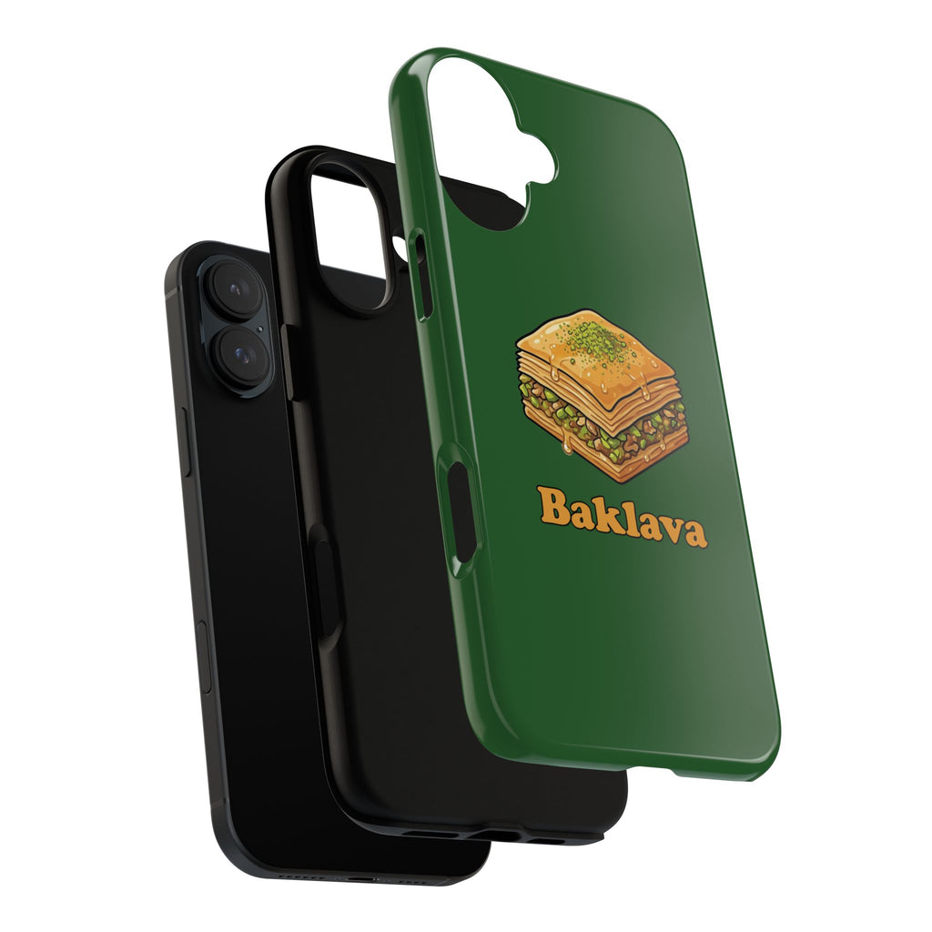 Baklava Phone Case — Cute Dessert Illustration