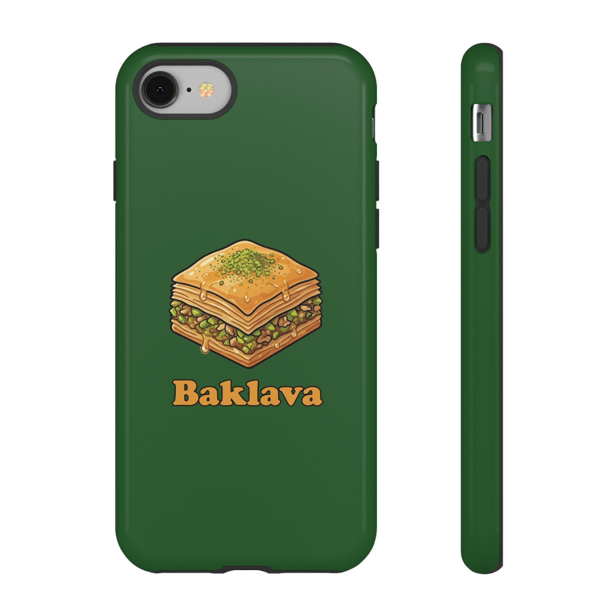 Baklava Phone Case — Cute Dessert Illustration