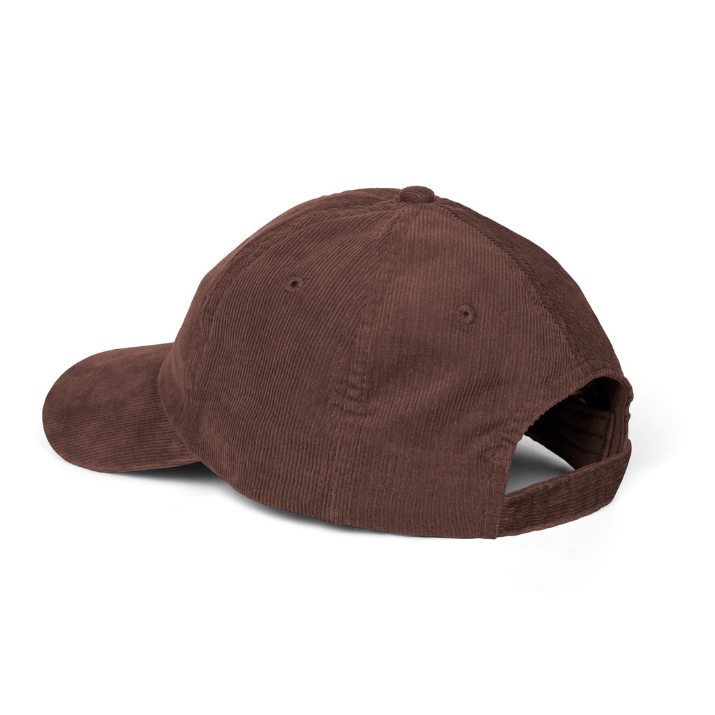 Corduroy Embroidered Cap — Baklava