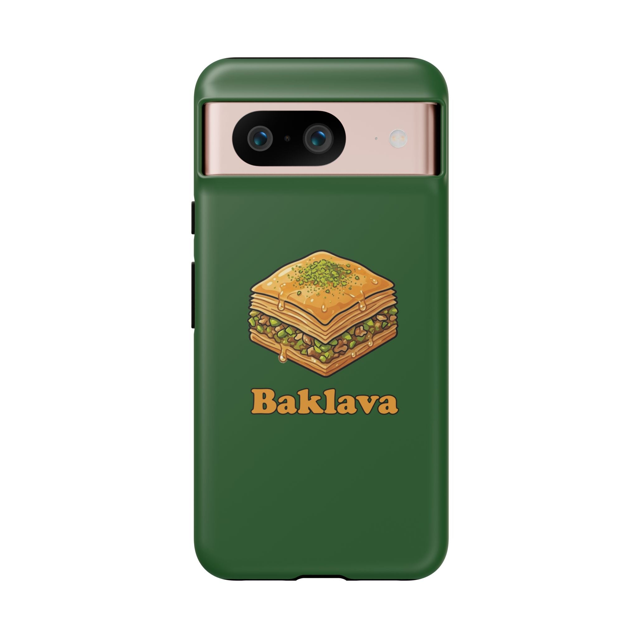 Baklava Phone Case — Cute Dessert Illustration
