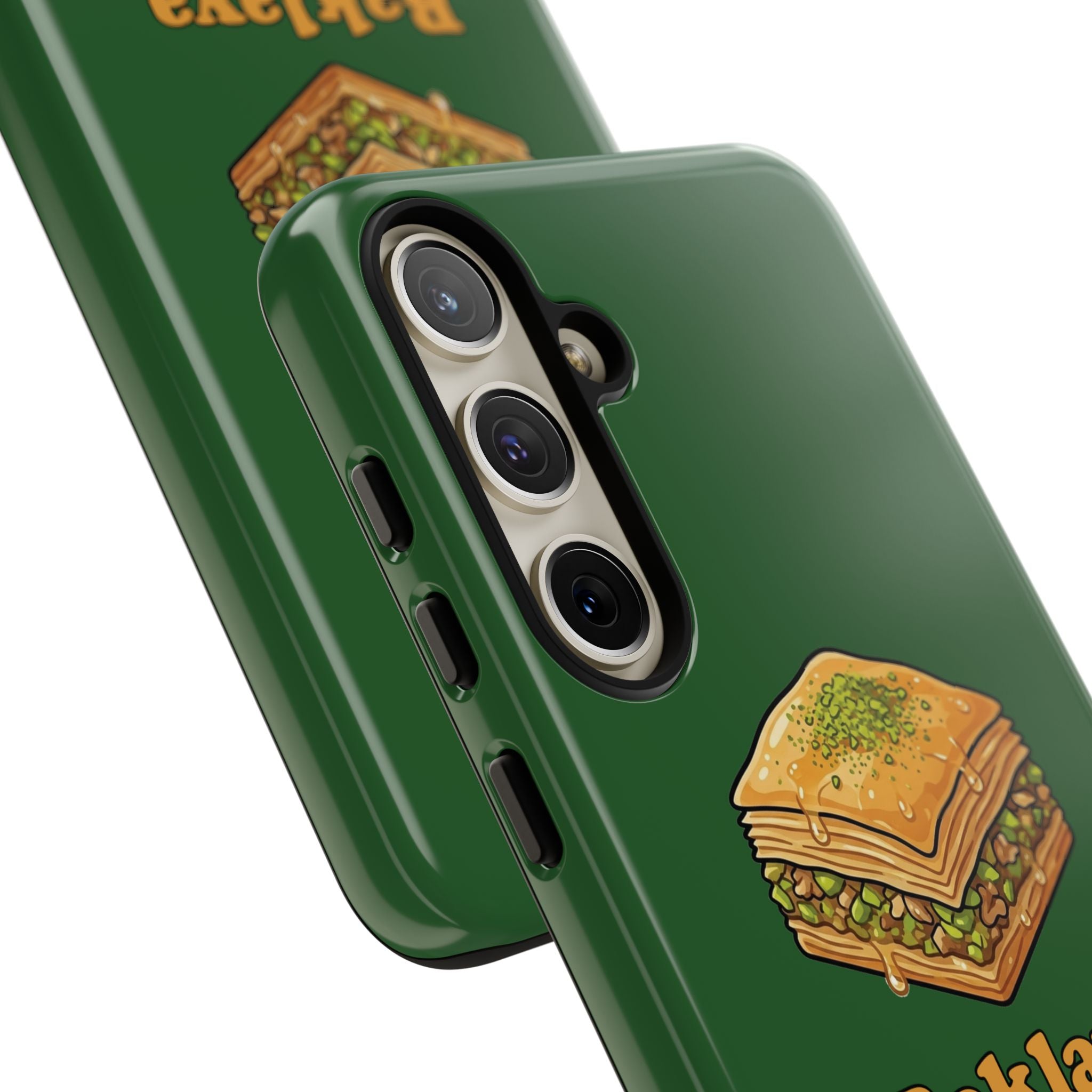 Baklava Phone Case — Cute Dessert Illustration