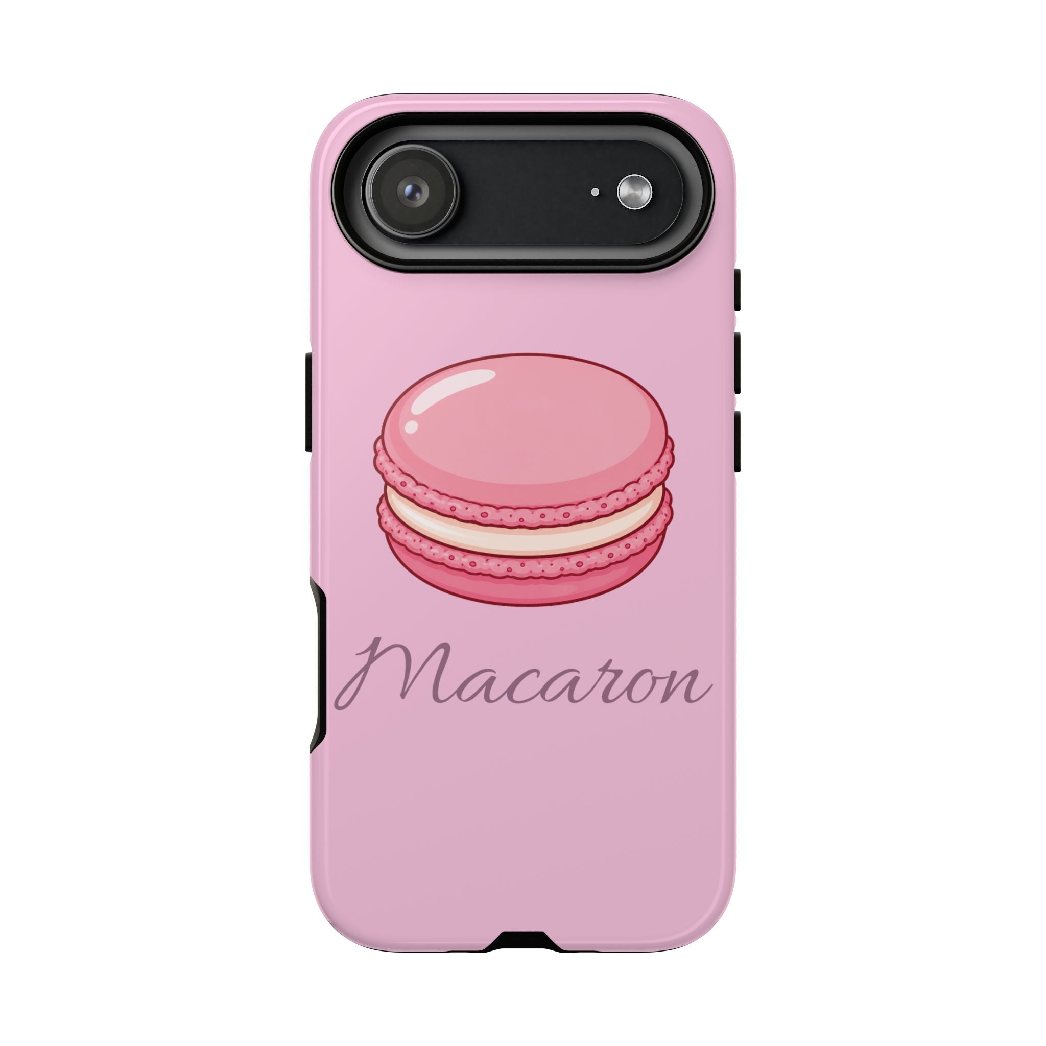 Macaron Phone Case — Cute Dessert Illustration