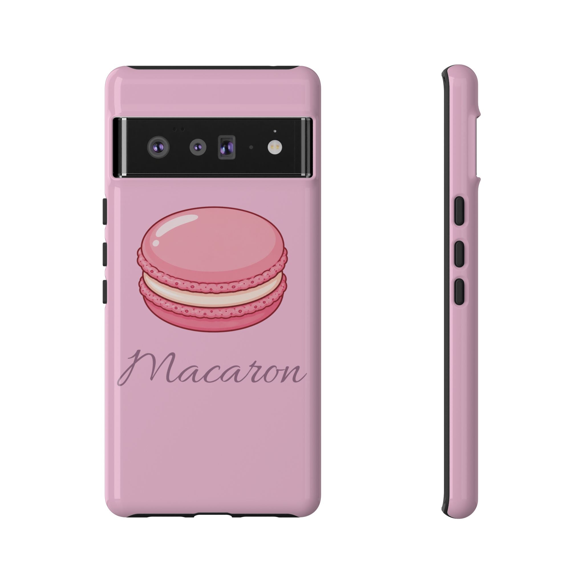Macaron Phone Case — Cute Dessert Illustration