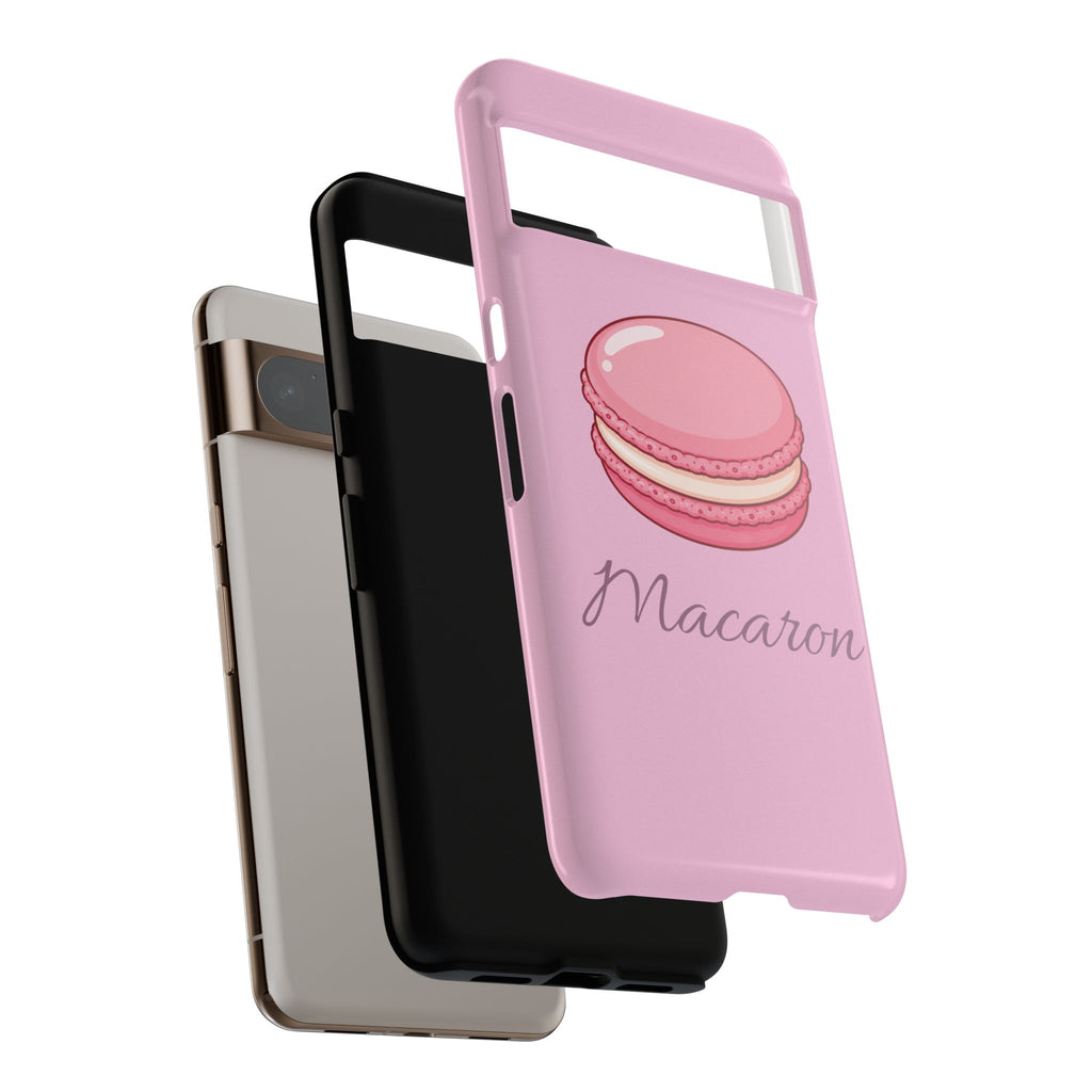 Macaron Phone Case — Cute Dessert Illustration
