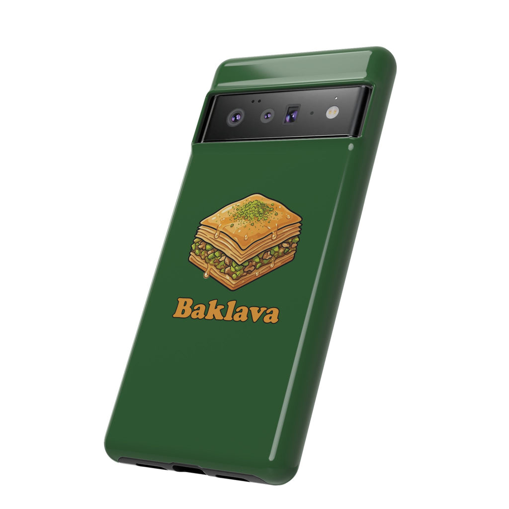 Baklava Phone Case — Cute Dessert Illustration