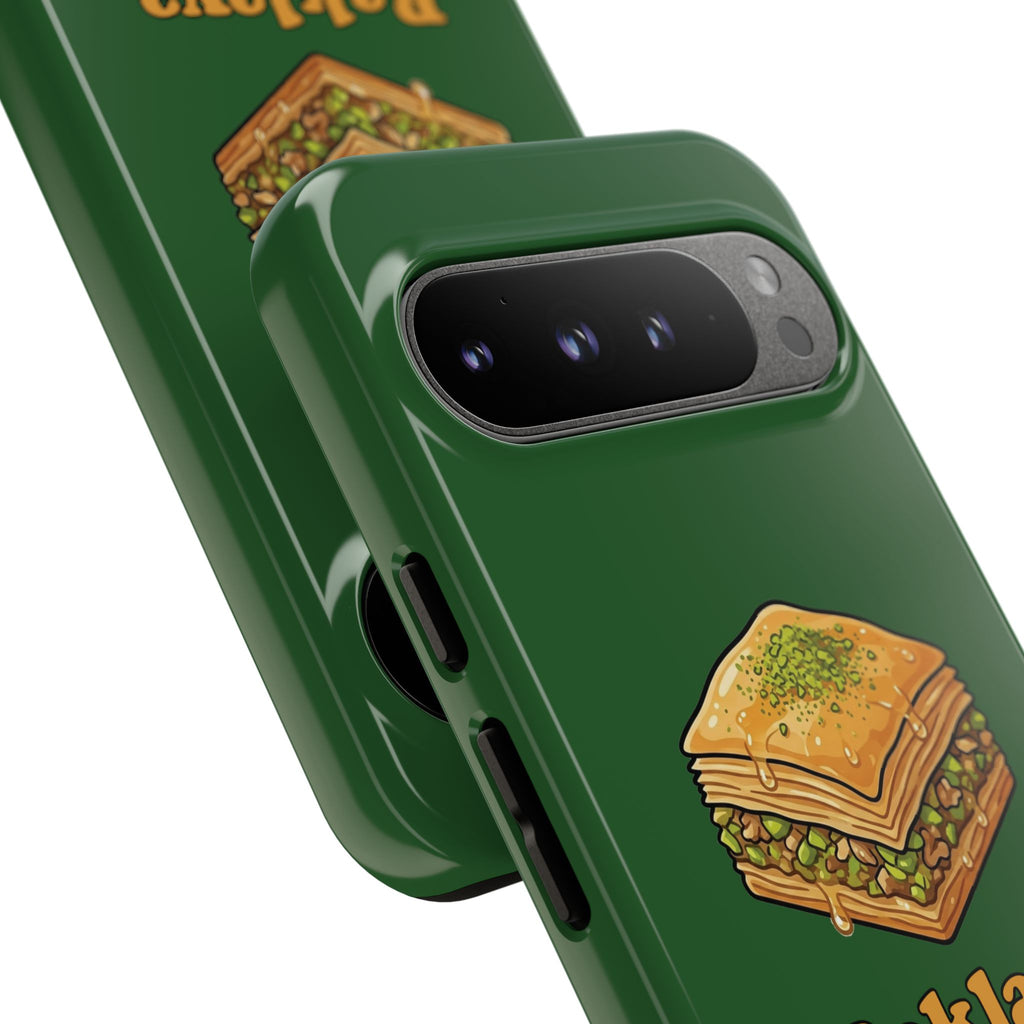 Baklava Phone Case — Cute Dessert Illustration