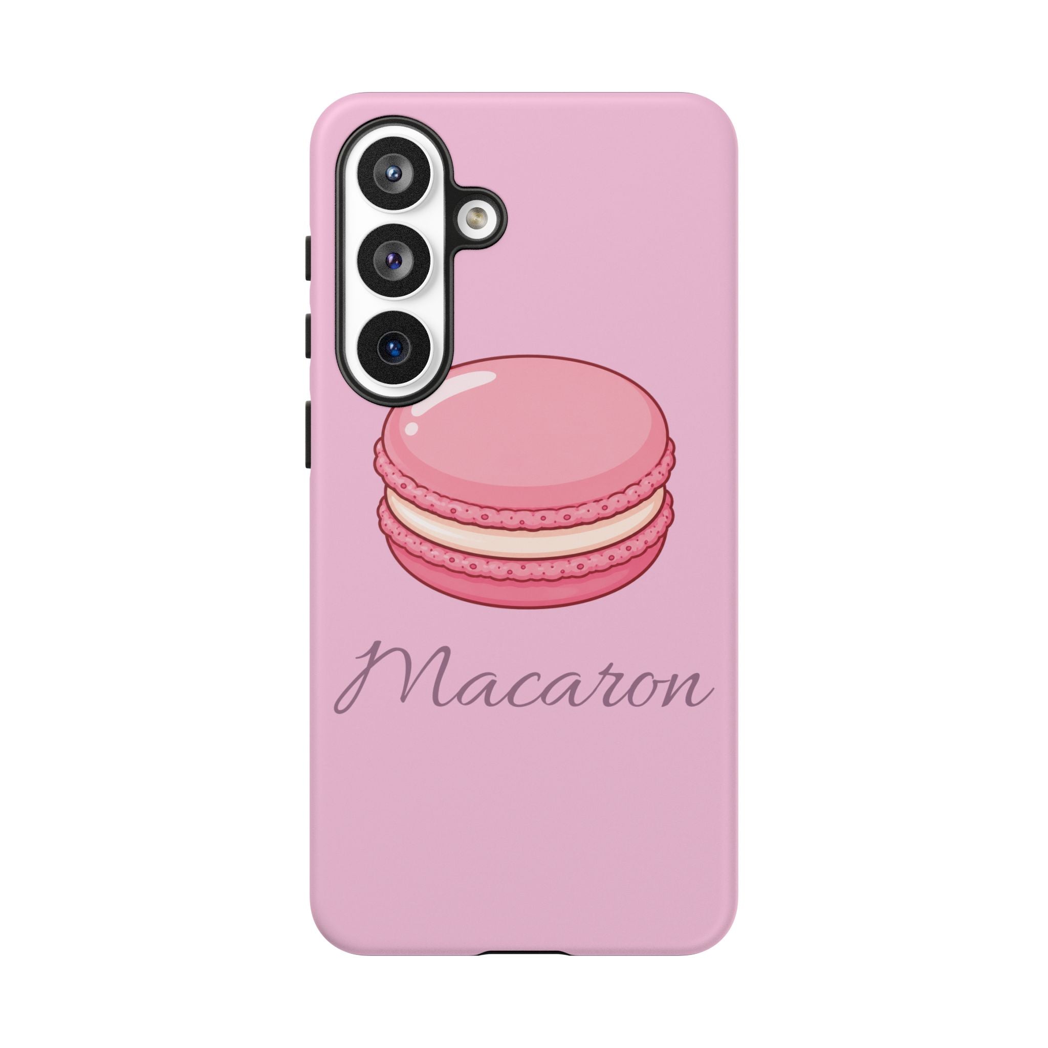 Macaron Phone Case — Cute Dessert Illustration