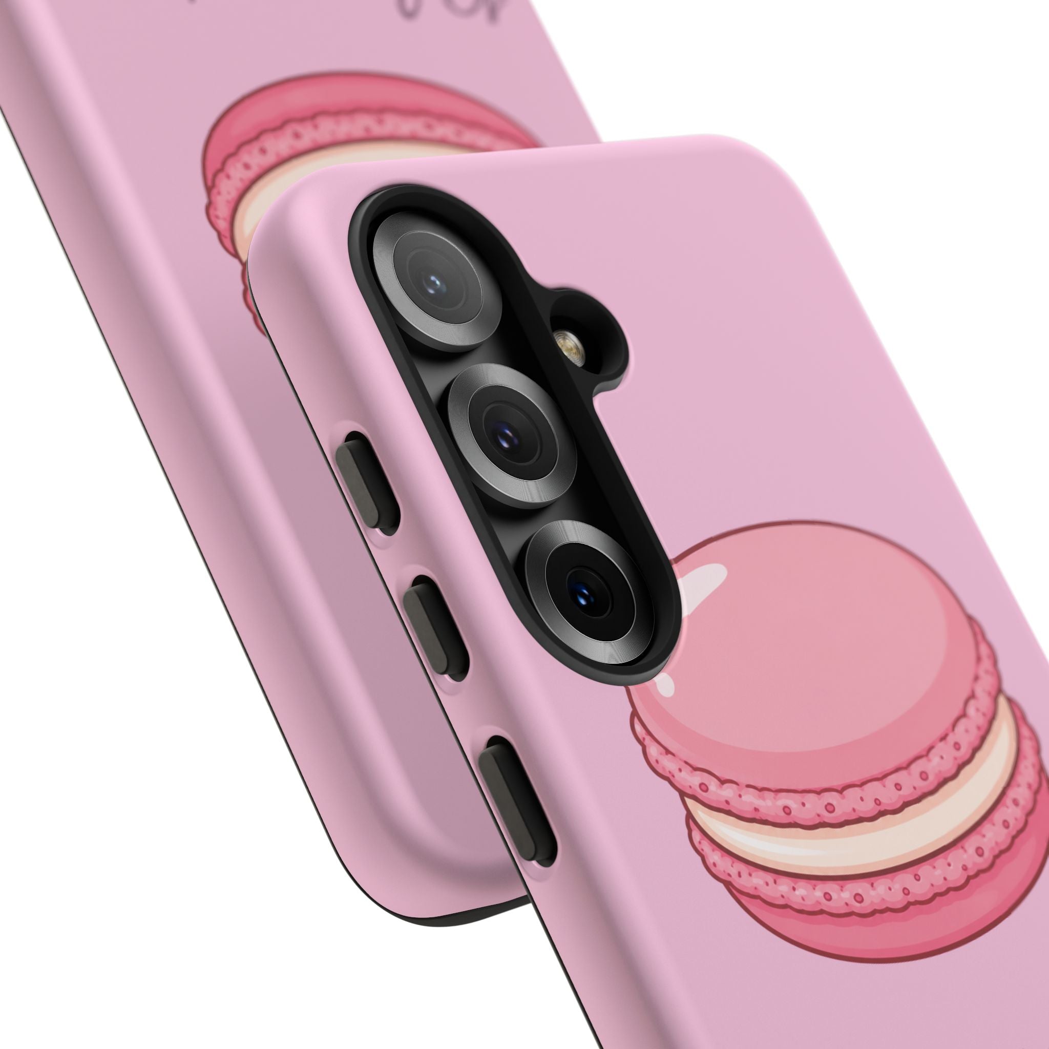 Macaron Phone Case — Cute Dessert Illustration