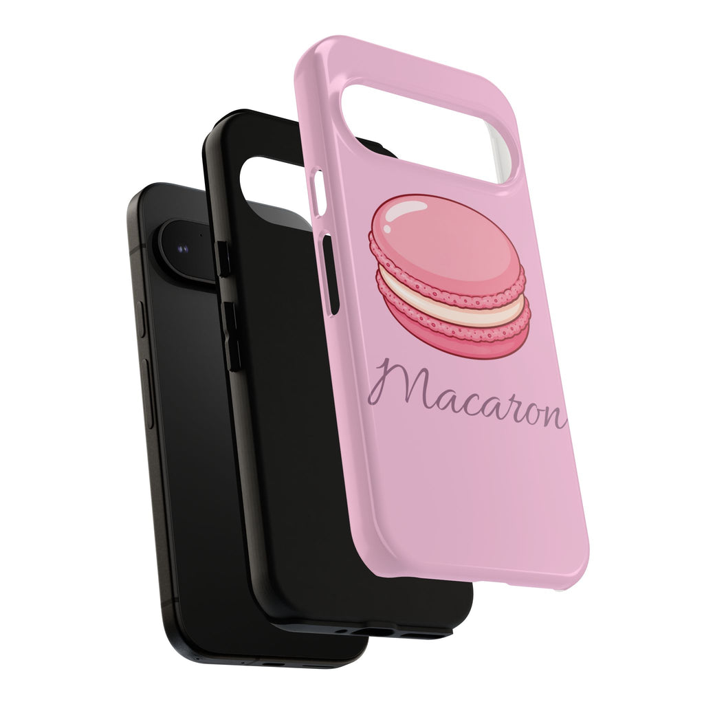 Macaron Phone Case — Cute Dessert Illustration