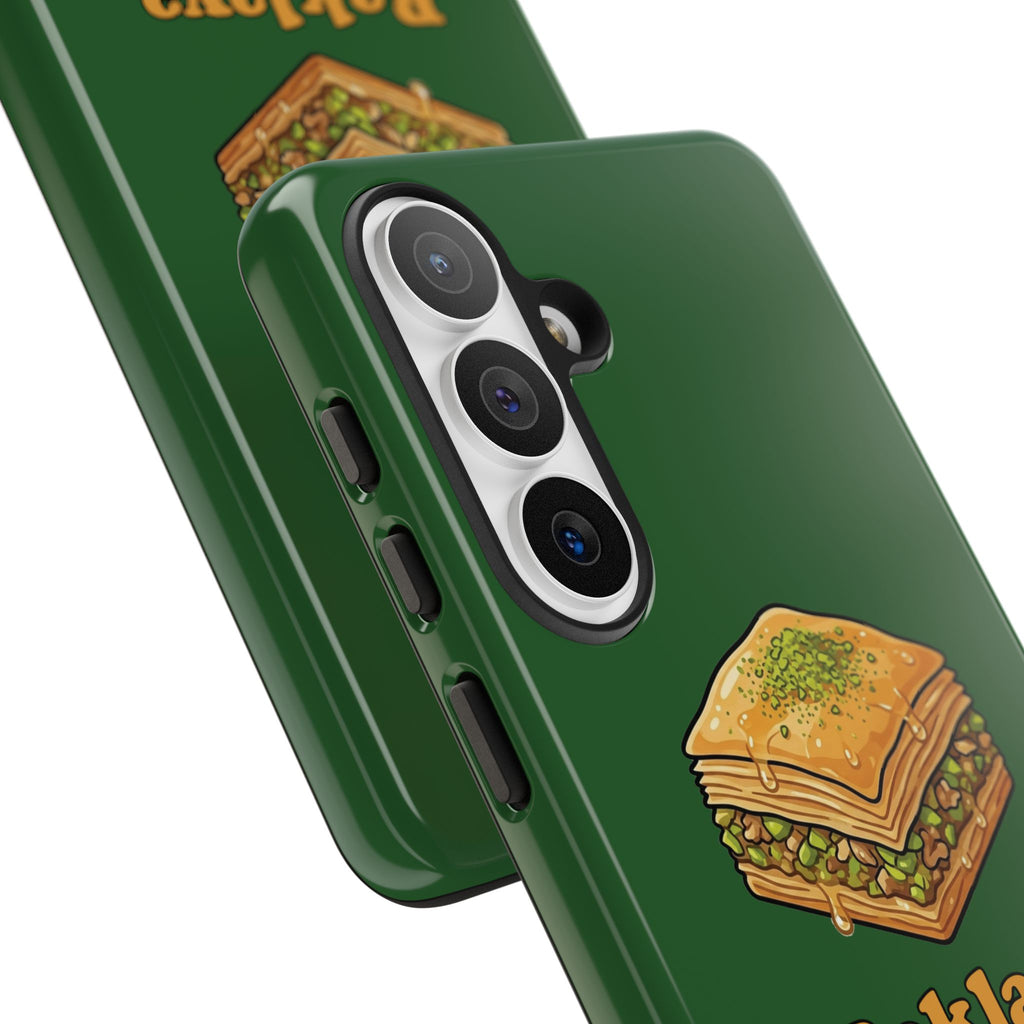 Baklava Phone Case — Cute Dessert Illustration