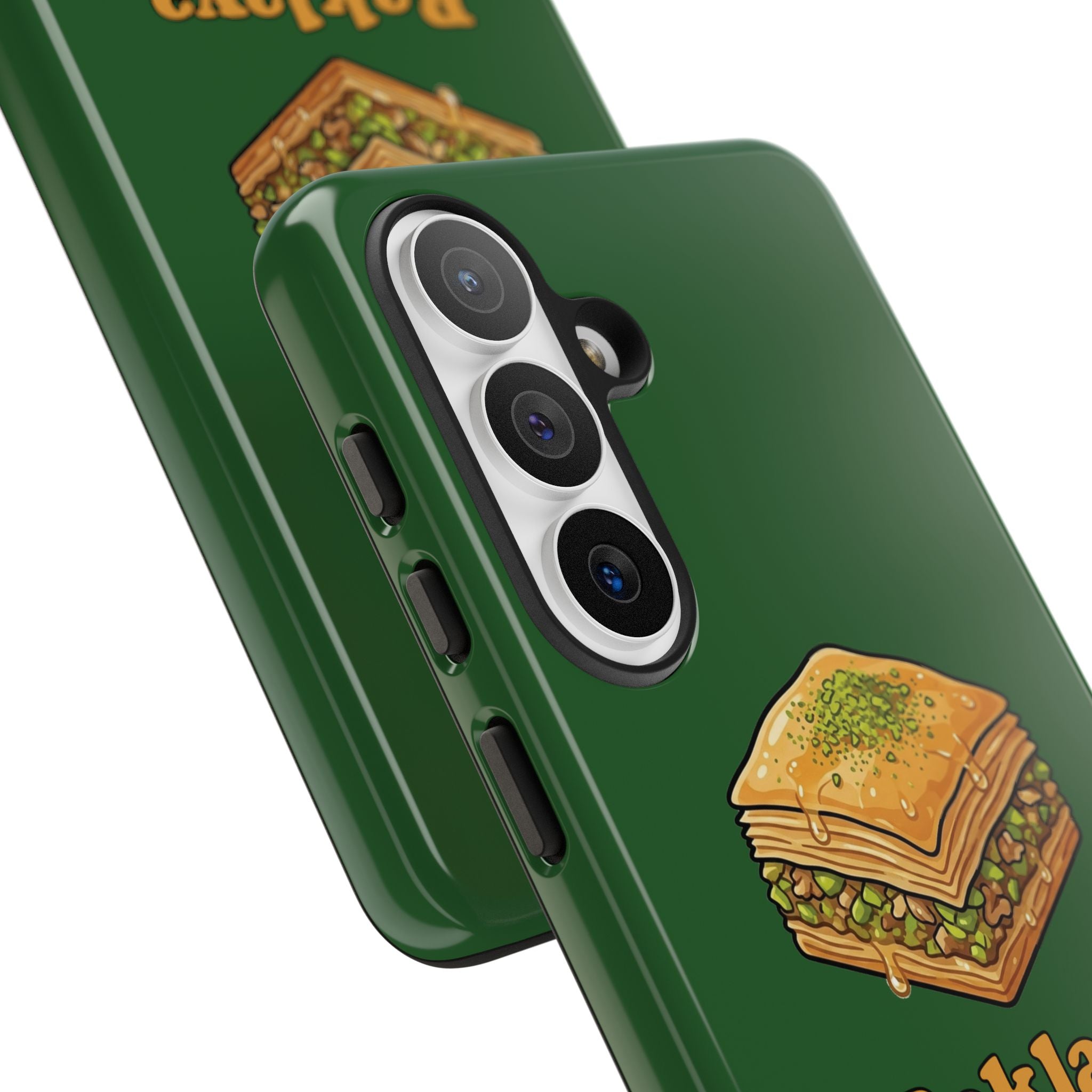 Baklava Phone Case — Cute Dessert Illustration