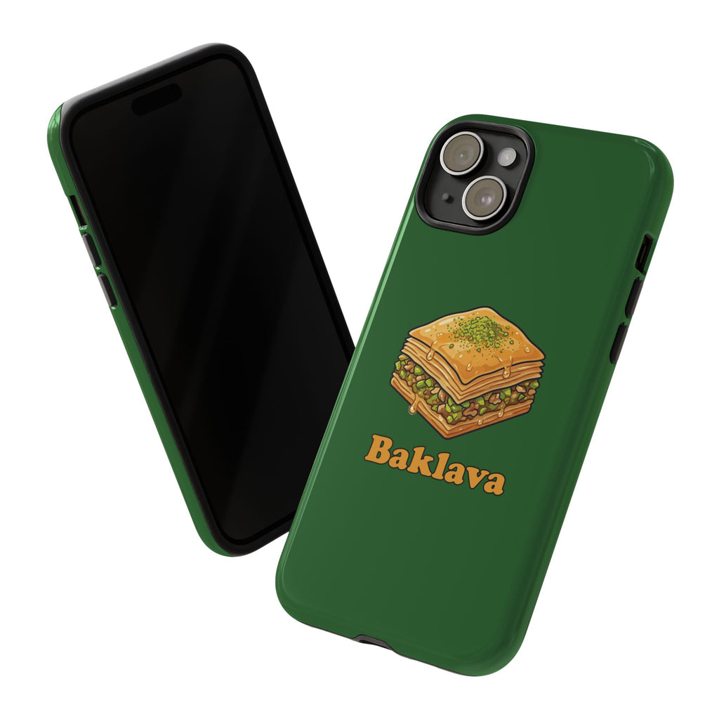 Baklava Phone Case — Cute Dessert Illustration