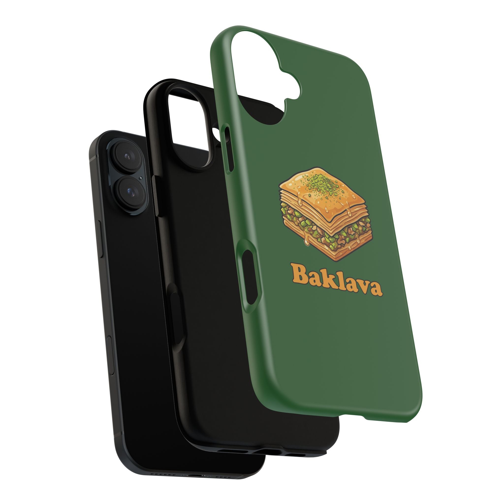 Baklava Phone Case — Cute Dessert Illustration
