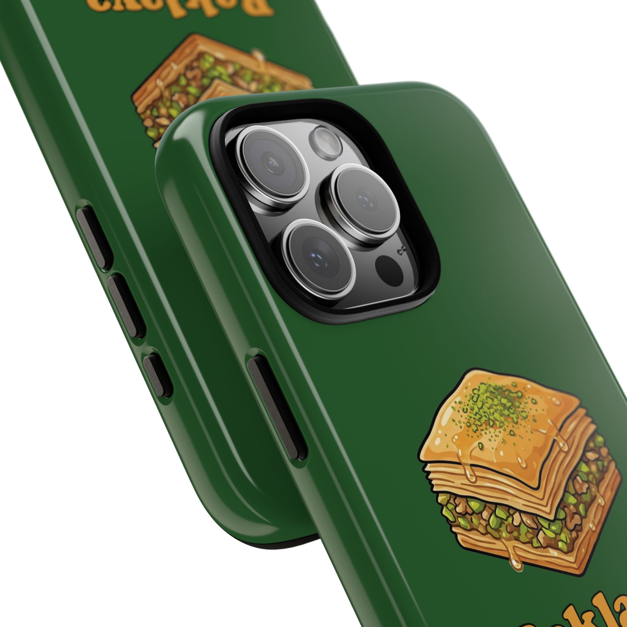 Baklava Phone Case — Cute Dessert Illustration