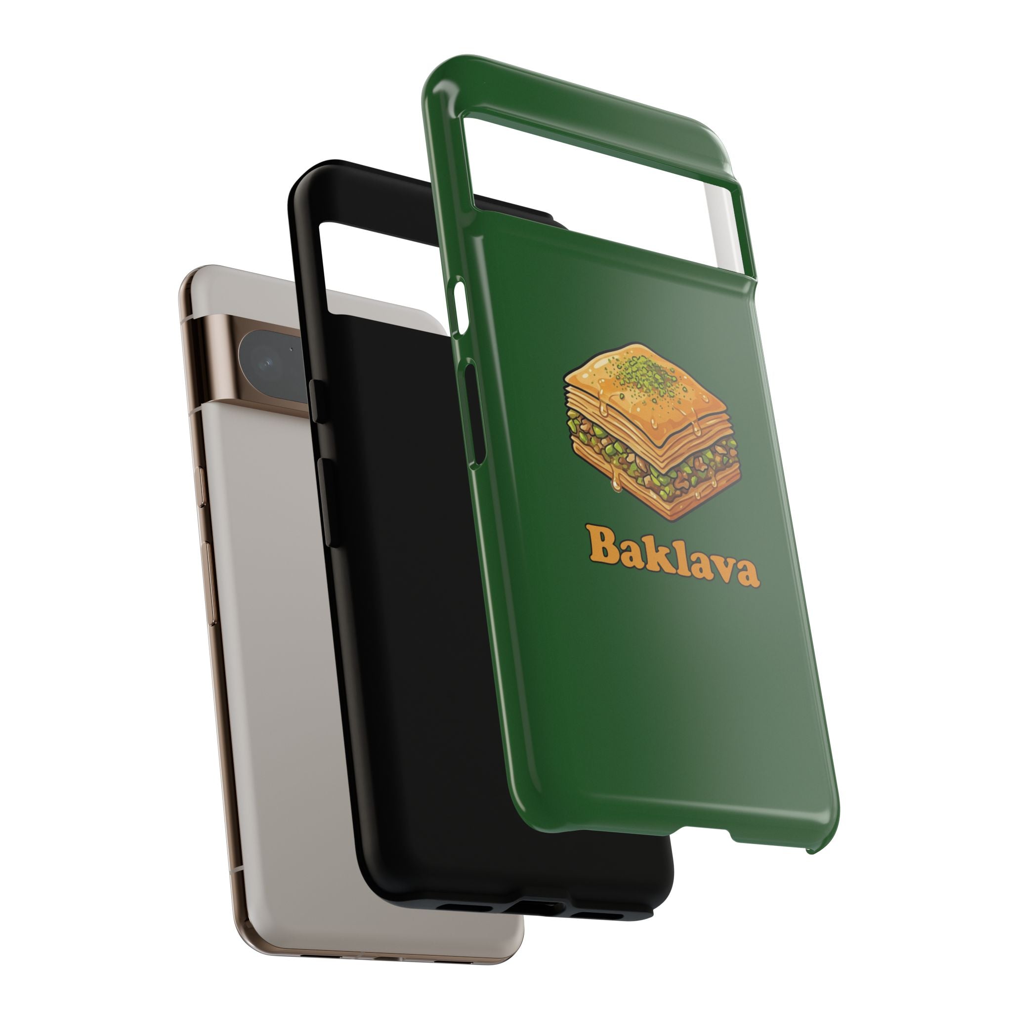Baklava Phone Case — Cute Dessert Illustration