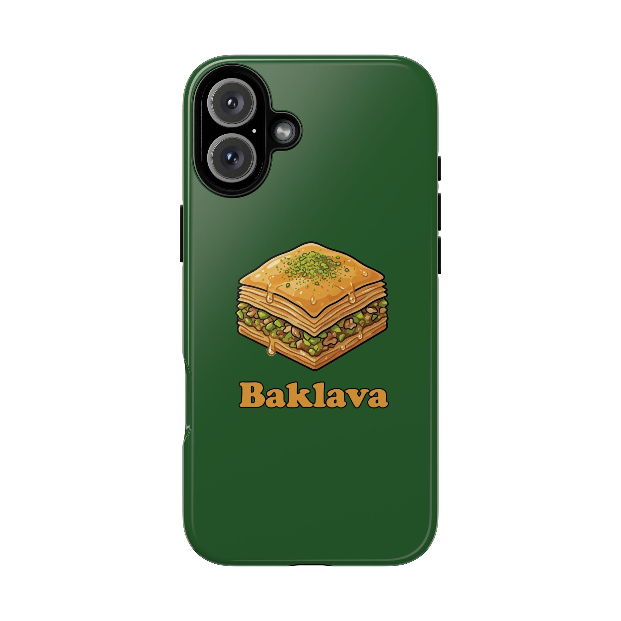 Baklava Phone Case — Cute Dessert Illustration