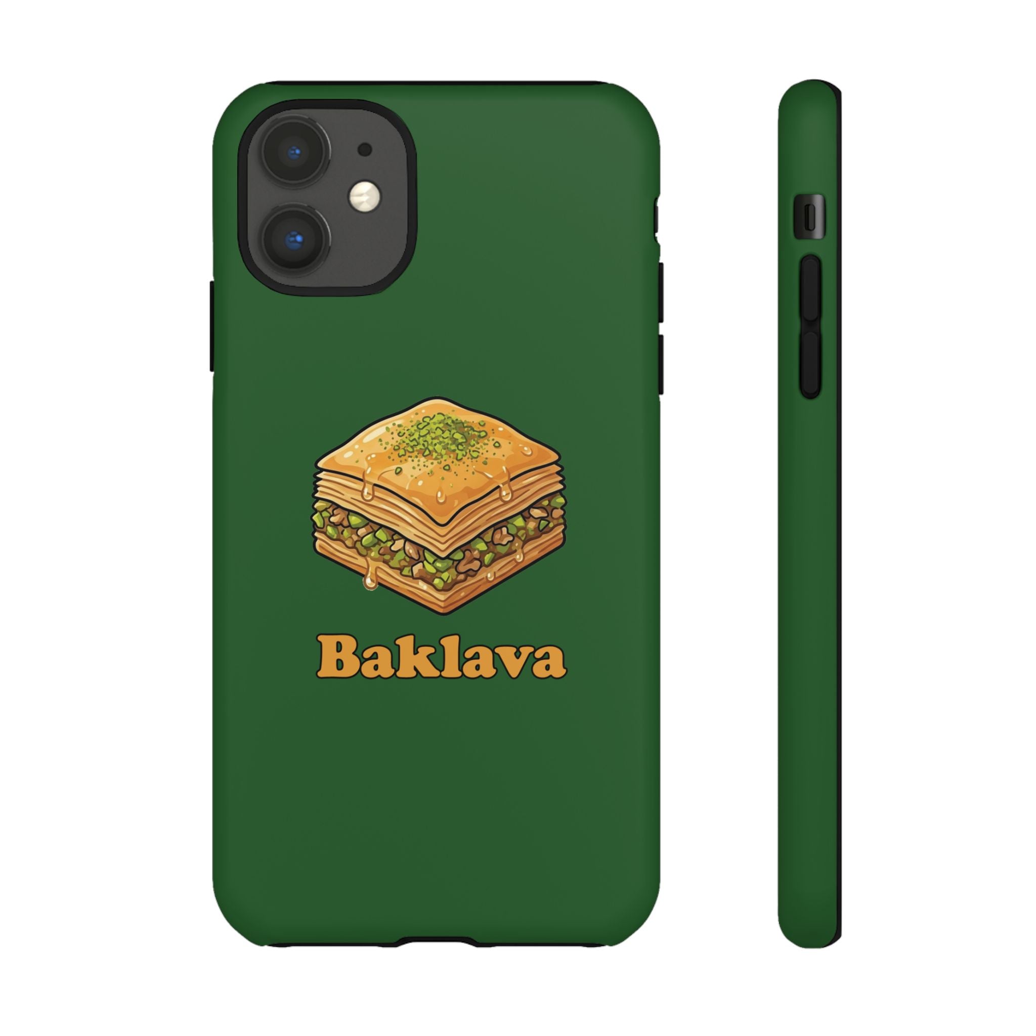 Baklava Phone Case — Cute Dessert Illustration