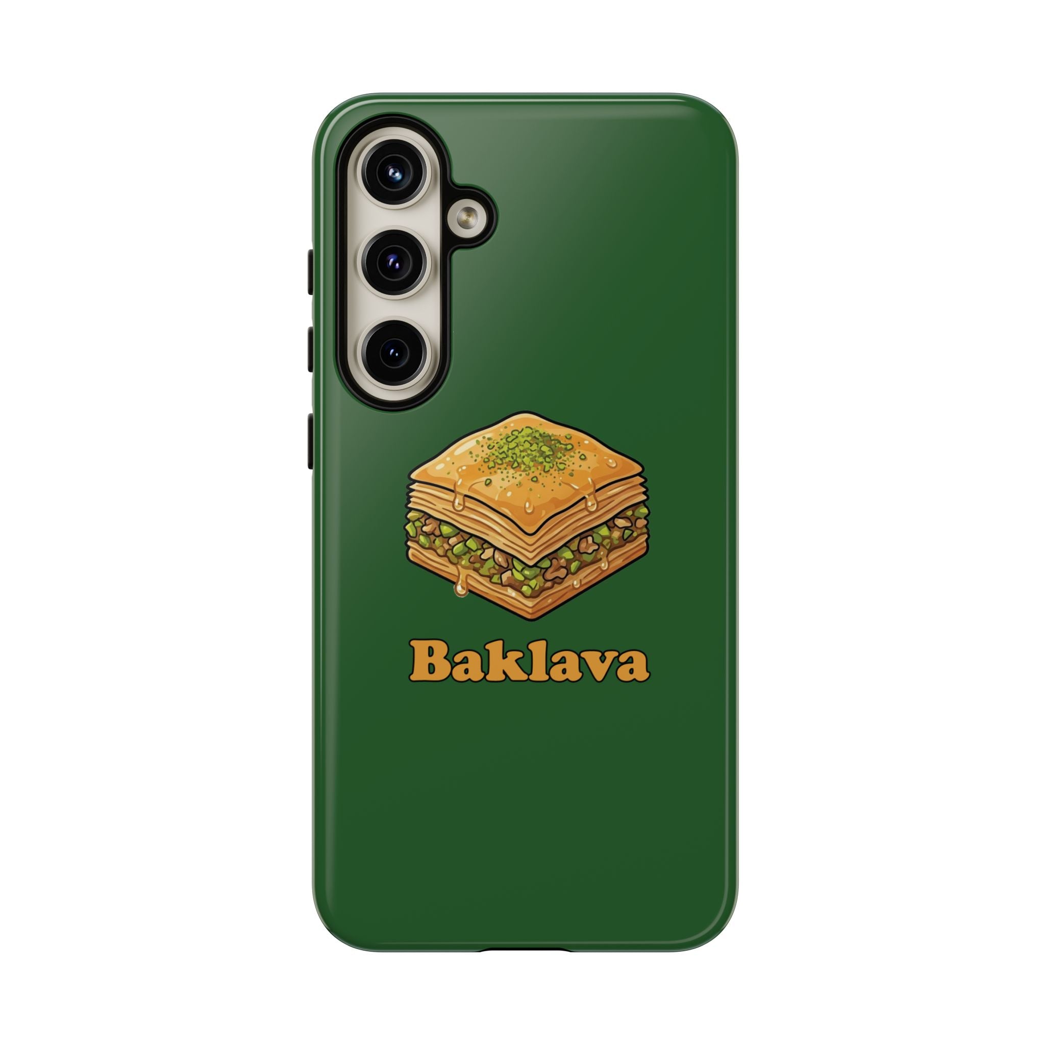 Baklava Phone Case — Cute Dessert Illustration